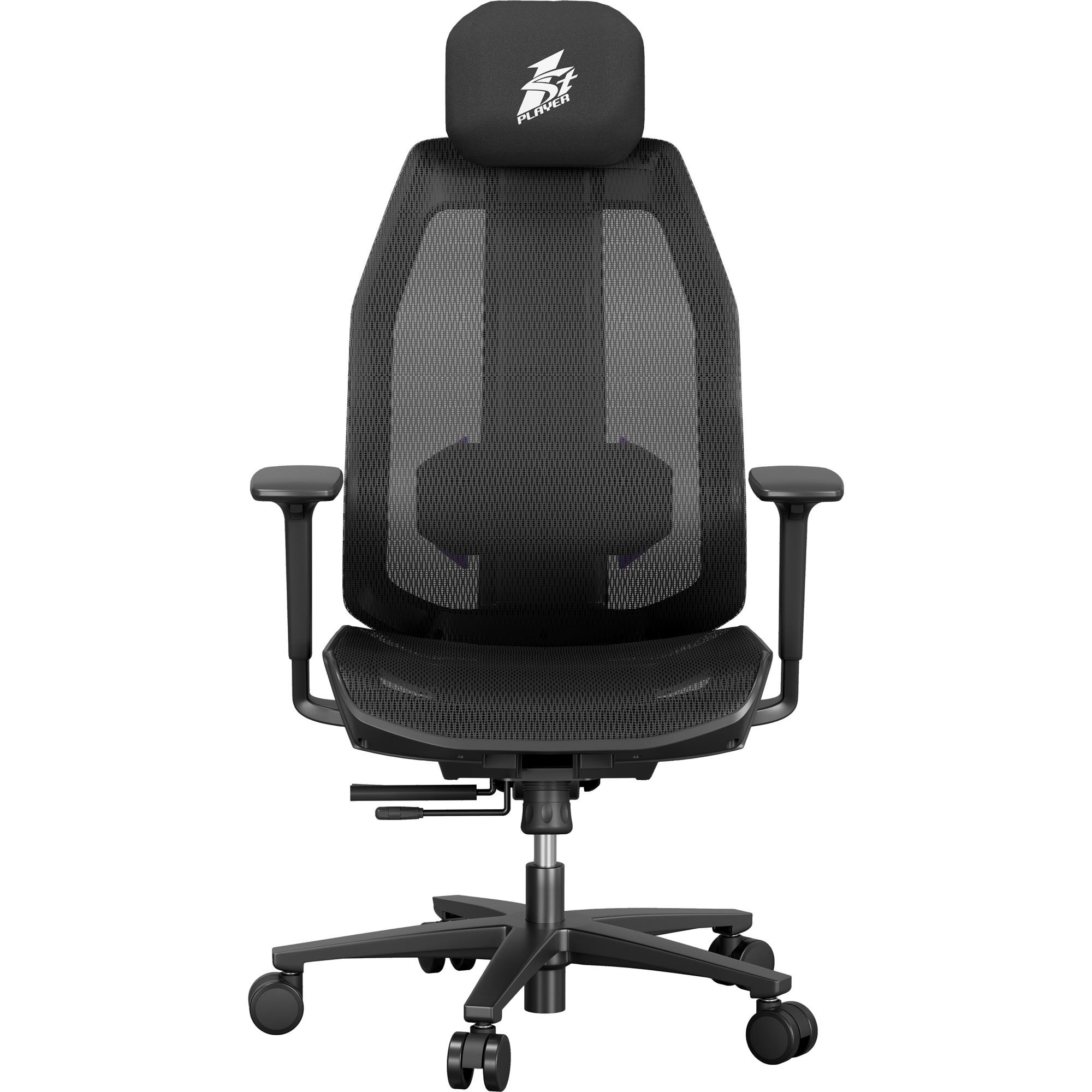 Кресло геймерское 1STPLAYER Ergo Aero Black/Purple