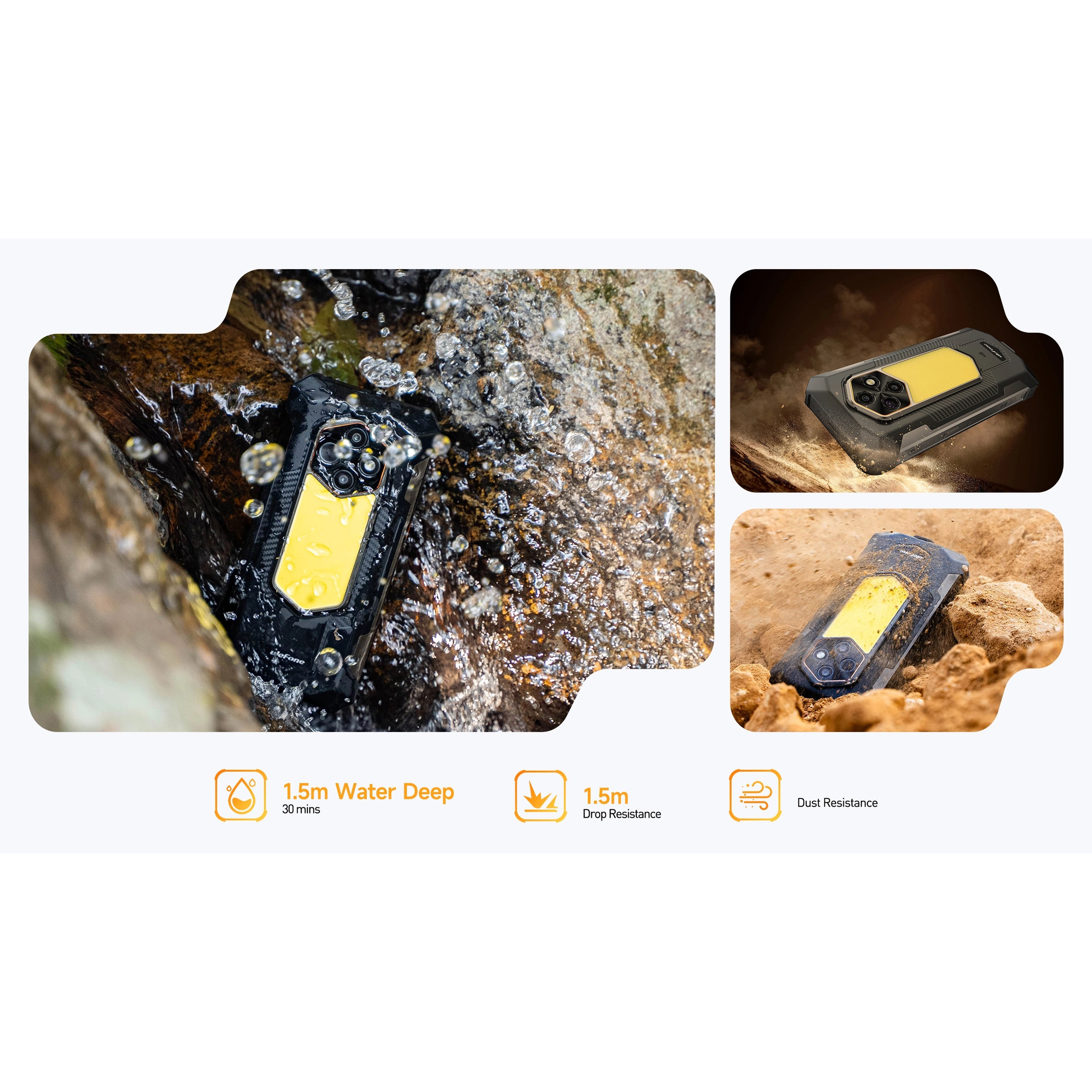 Смартфон ULEFONE RugKing 5 Pro 8/256GB Black