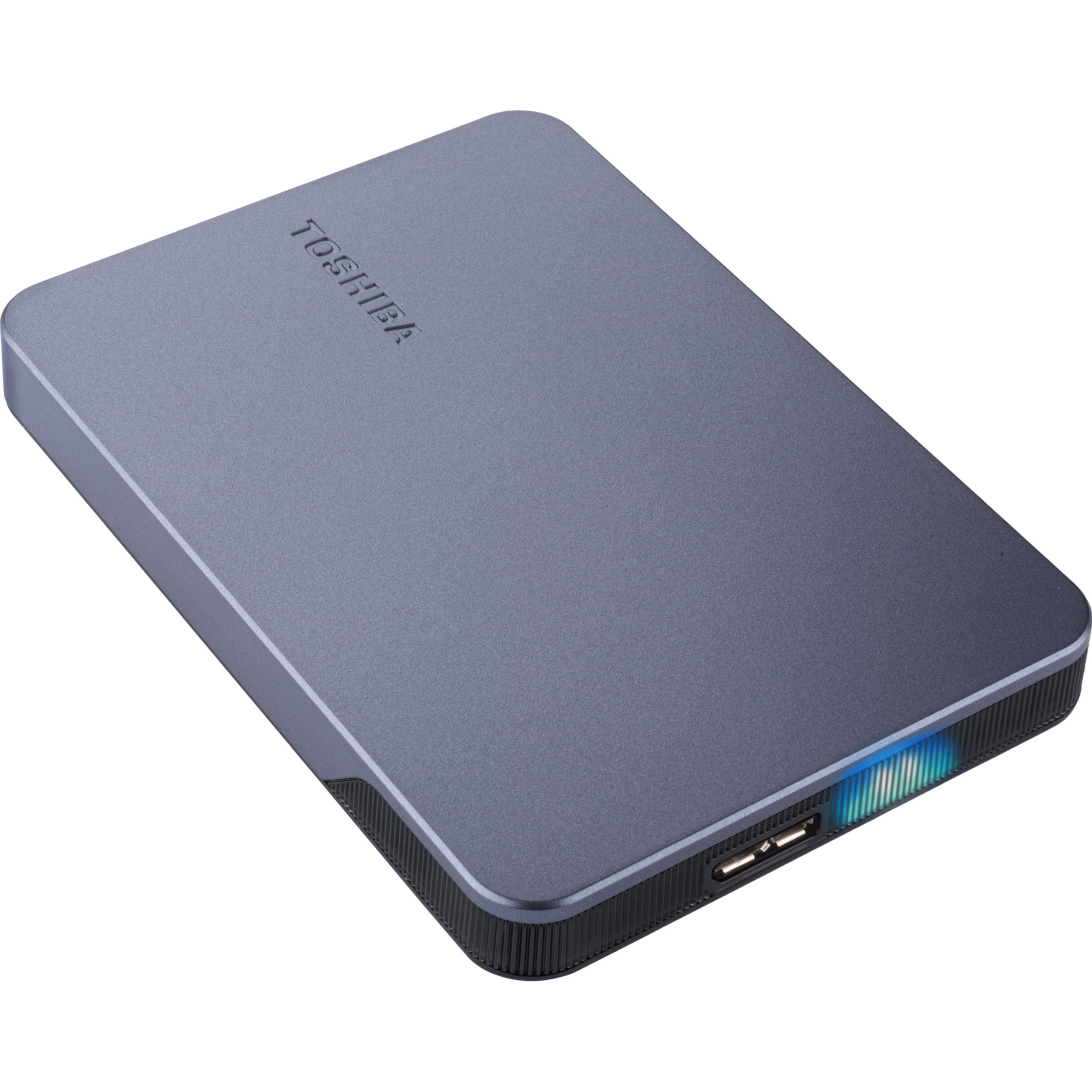 Портативный жёсткий диск TOSHIBA Canvio Gaming 2TB USB3.2 Dark Gray Metallic (HDTX220EK3AA)