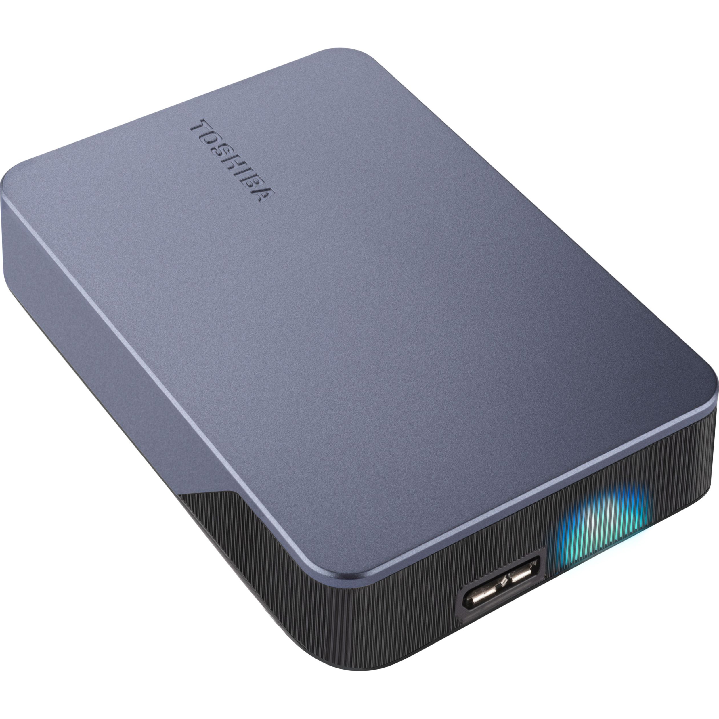 Портативный жёсткий диск TOSHIBA Canvio Gaming 4TB USB3.2 Dark Gray Metallic (HDTX240EK3CA)