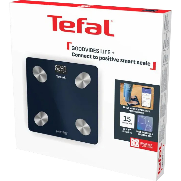 Умные весы TEFAL Goodvibes Life+ BM9720F0 Blue