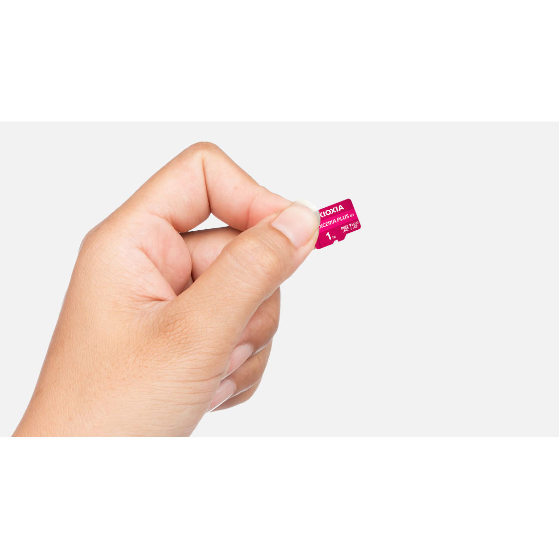 Карта пам'яті KIOXIA (Toshiba) microSDXC Exceria Plus G3 64GB UHS-I U3 V30 A2 Class 10 (LMPL3M064GG2)