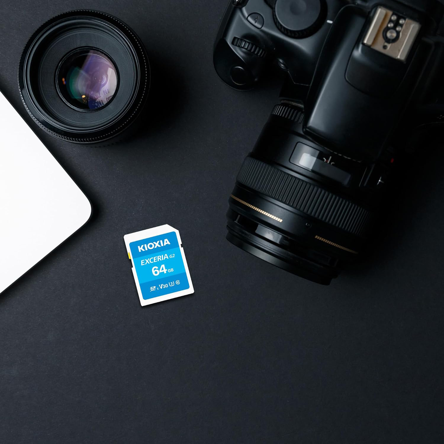 Карта пам'яті KIOXIA (Toshiba) SDXC Exceria G2 64GB UHS-I U3 V30 Class 10 (LNEX2L064GG4)