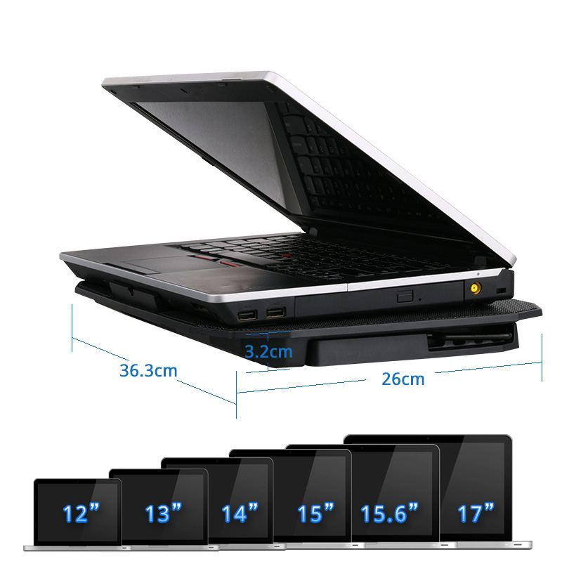 Подставка для ноутбука ICECOOREL N106L Black