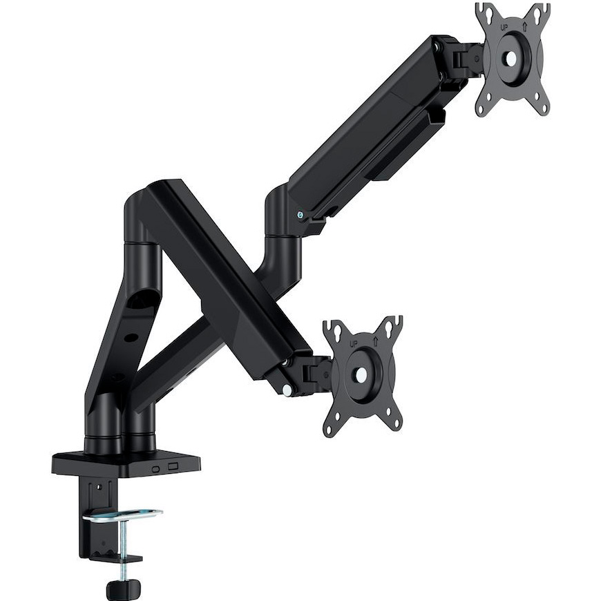 Кріплення настільне для 2-х моніторів ITECH LDT117-C024E 17"-35" Black