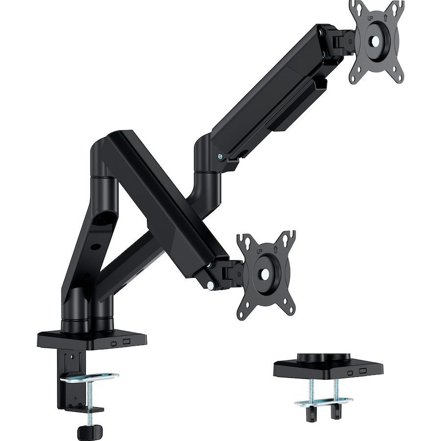 Кріплення настільне для 2-х моніторів ITECH LDT117-C024E 17"-35" Black