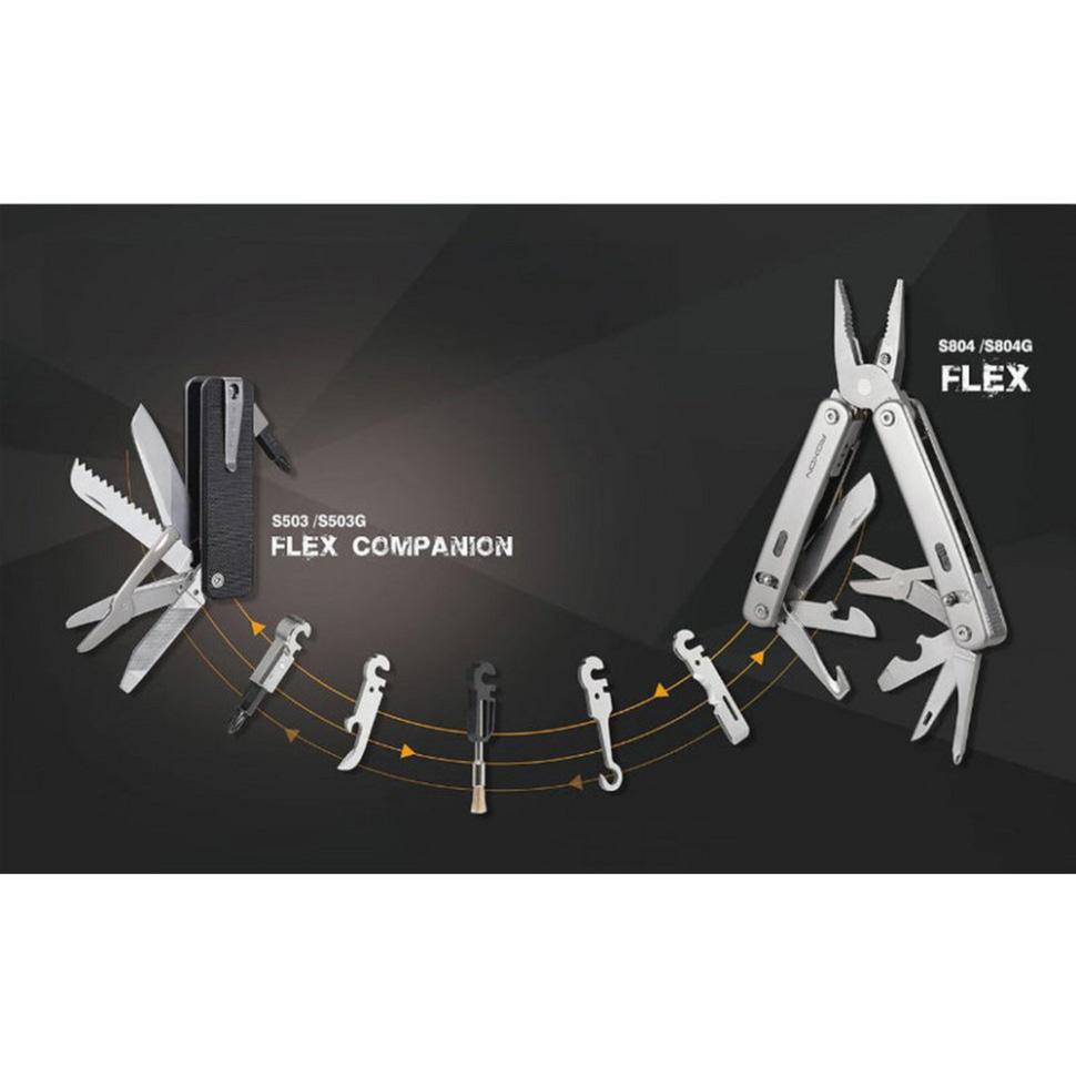 Мультитул ROXON Flex Companion S503G Green