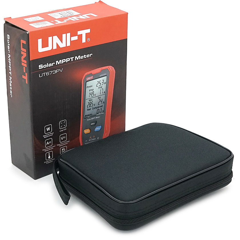 Тестер мощности фотоэлектрических модулей UNI-T UT673PV
