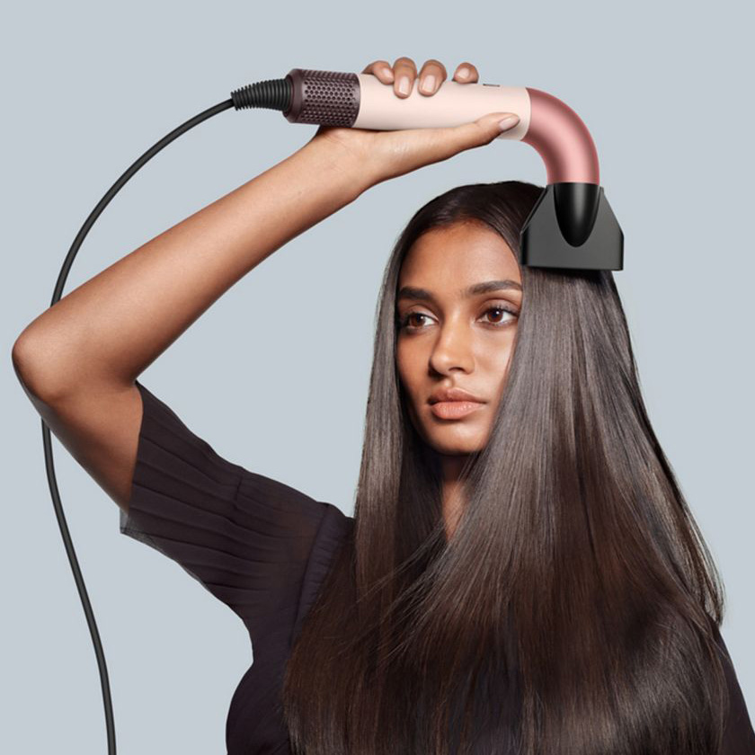 Фен DYSON Supersonic R HD17 Straight+Wavy Ceramic Pink/Rose Gold (113332-01)