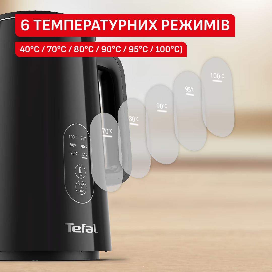 Электрочайник TEFAL Thermo Protect Control KO6518E0