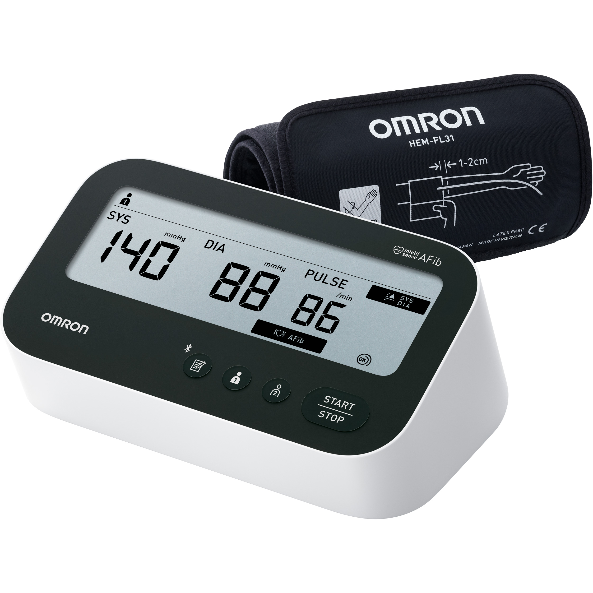 Тонометр OMRON M4 Connect AFib (HEM-7196T1-FLE)