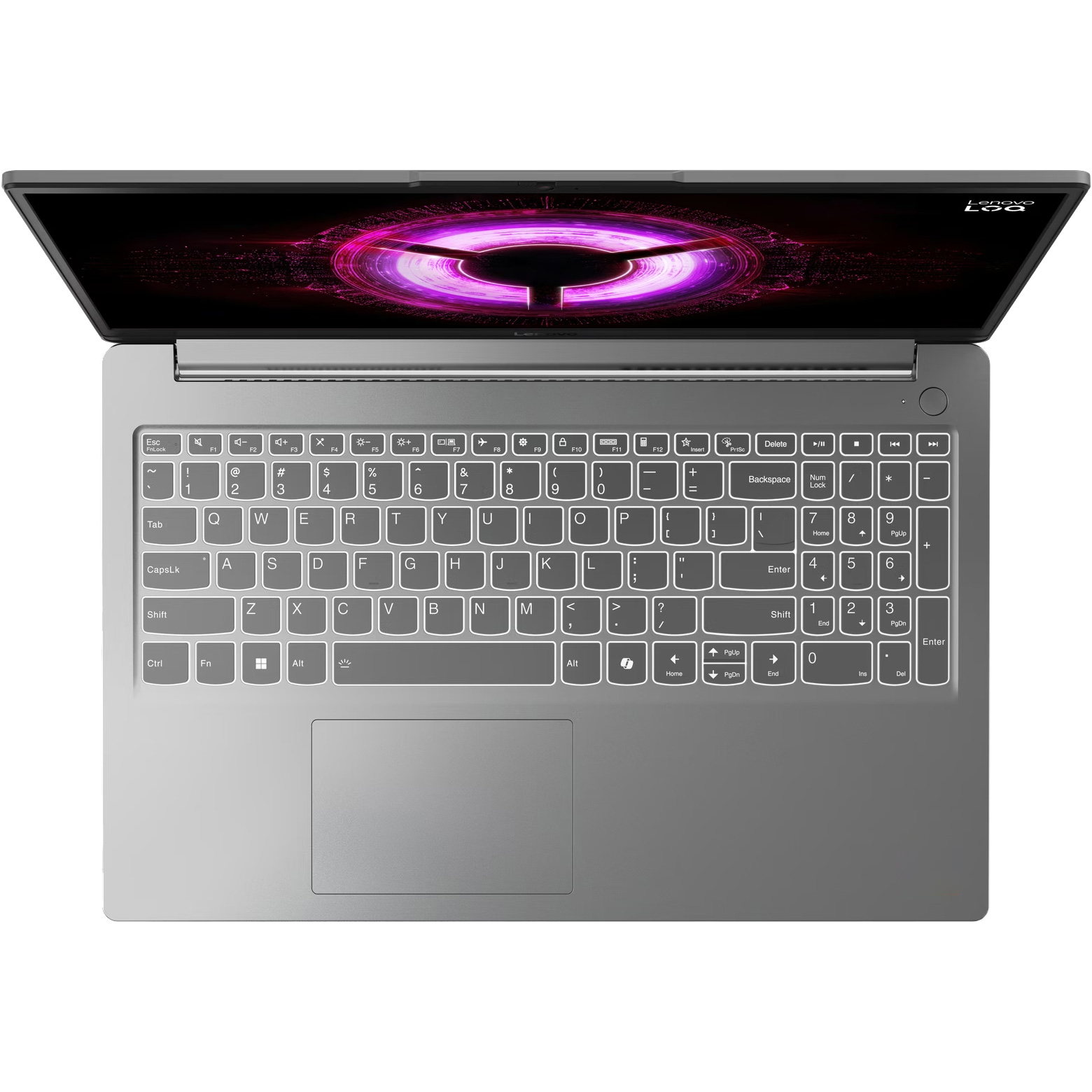 Ноутбук LENOVO LOQ 15ARP10E Luna Gray (83S00087RA)