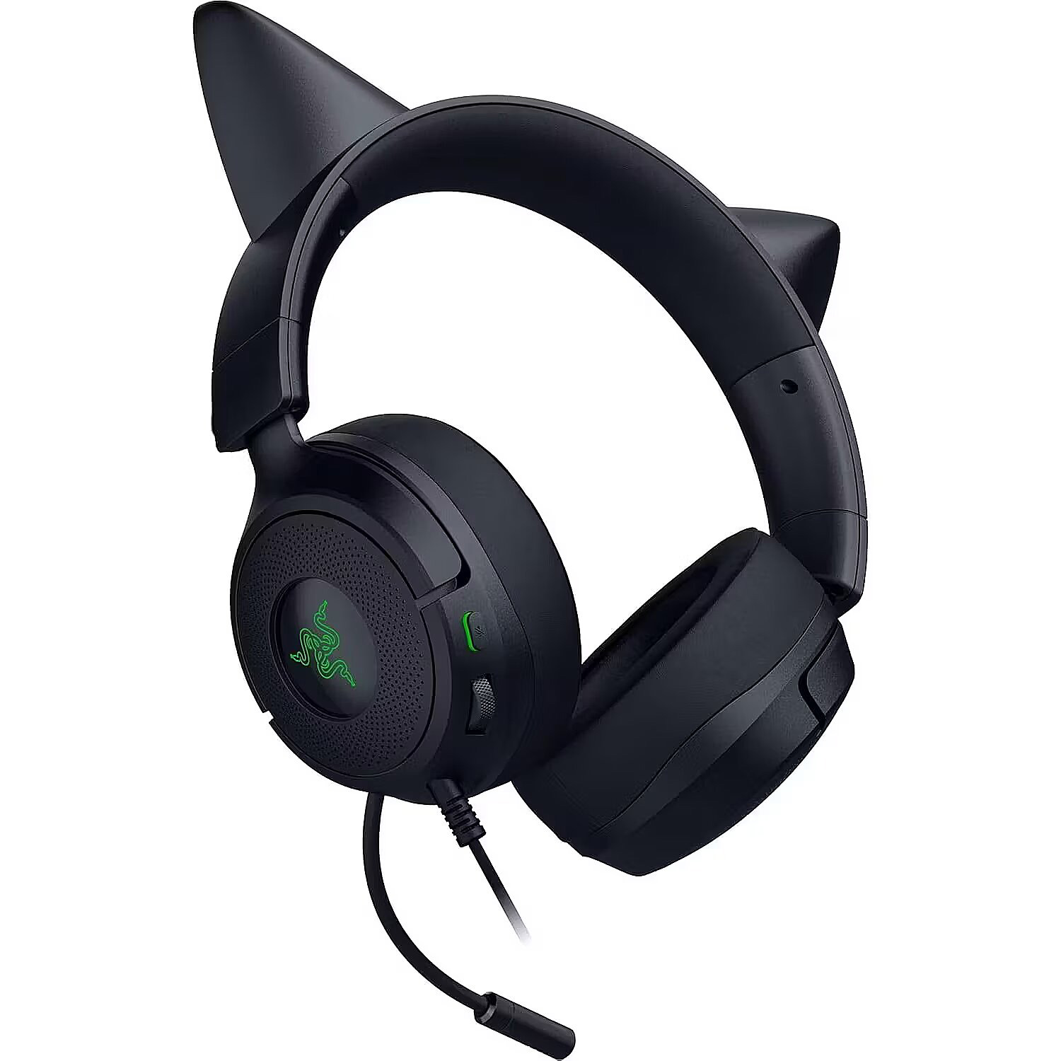 Навушники геймерскі RAZER Kraken Kitty V3 X Black (RZ04-05350200-R3M1)