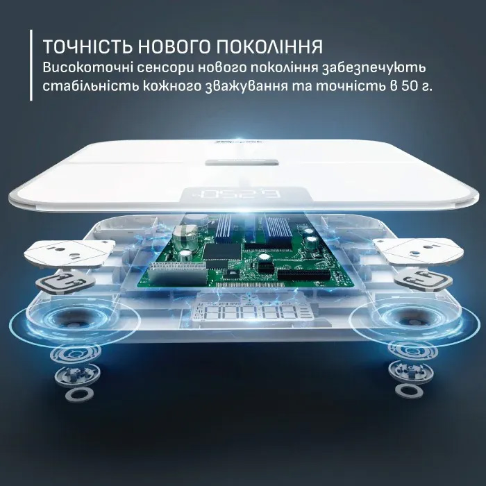 Розумні ваги TEFAL Goodvibes Sport BM9740F0 White