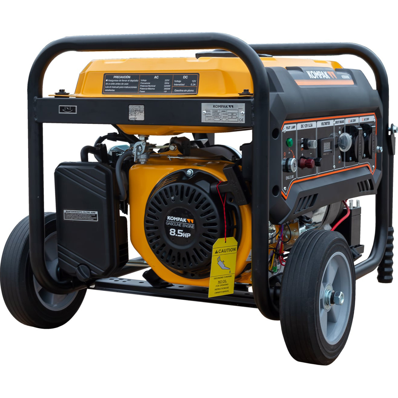 Бензиновый генератор KOMPAK K3500E Strong