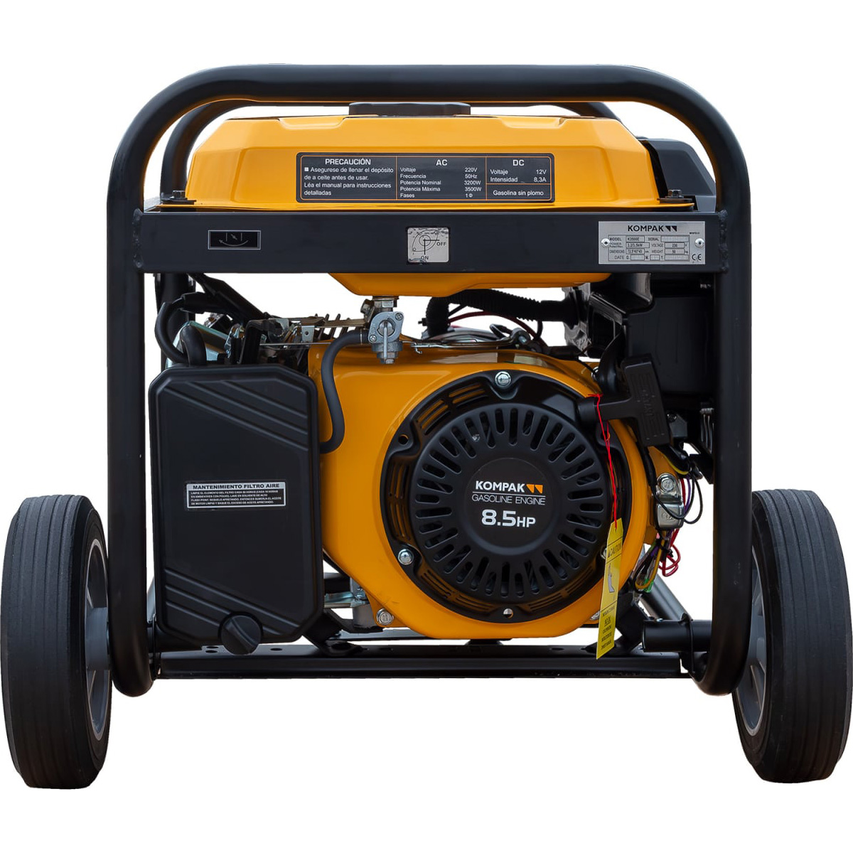Бензиновый генератор KOMPAK K3500E Strong