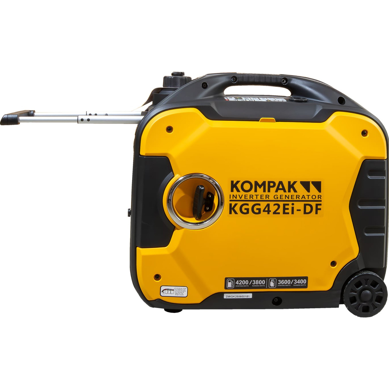 Газобензиновий інверторний генератор KOMPAK KGG42EI-DF