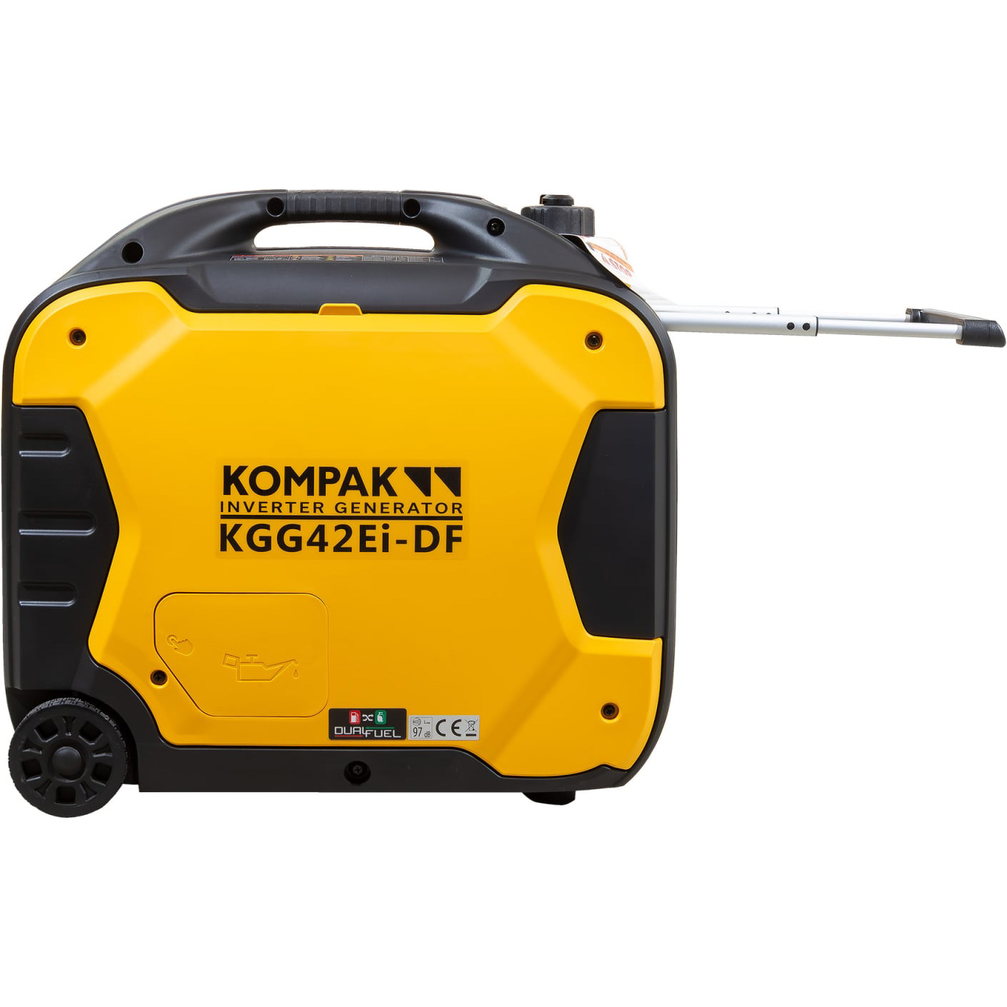 Газобензиновий інверторний генератор KOMPAK KGG42EI-DF