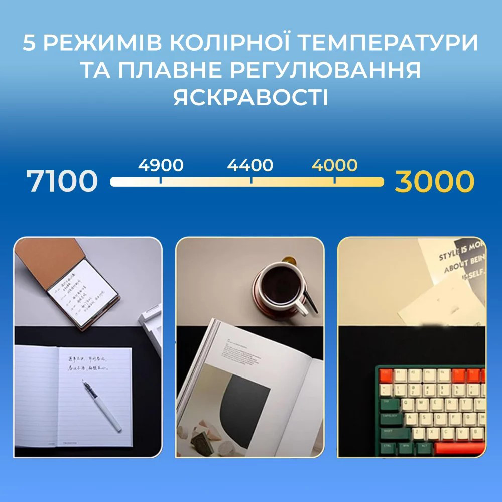 Лампа-скринбар OFFICEPRO SL121B