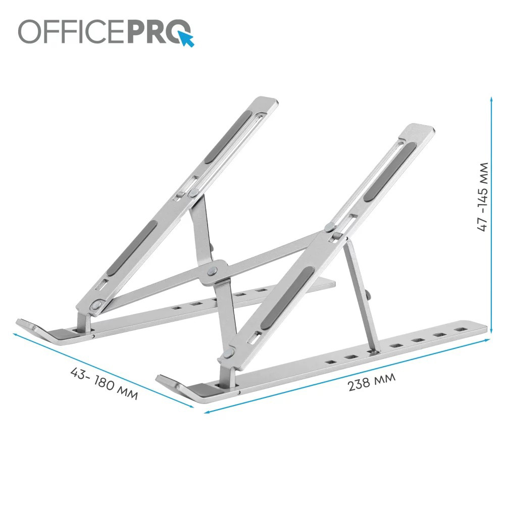 Подставка для ноутбука OFFICEPRO LS321S Silver