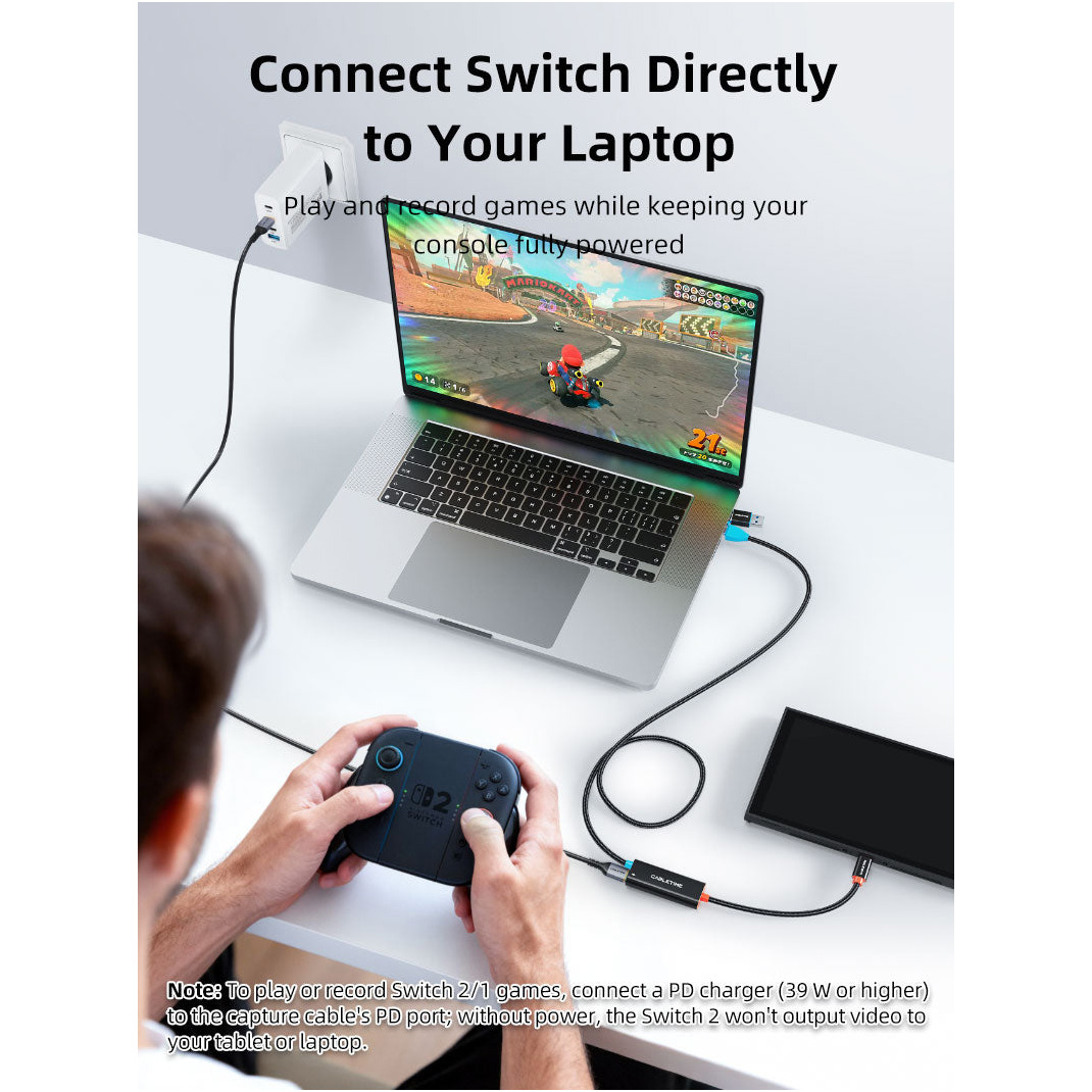 Пристрій відеозахоплення CABLETIME 1080p Video Capture Card