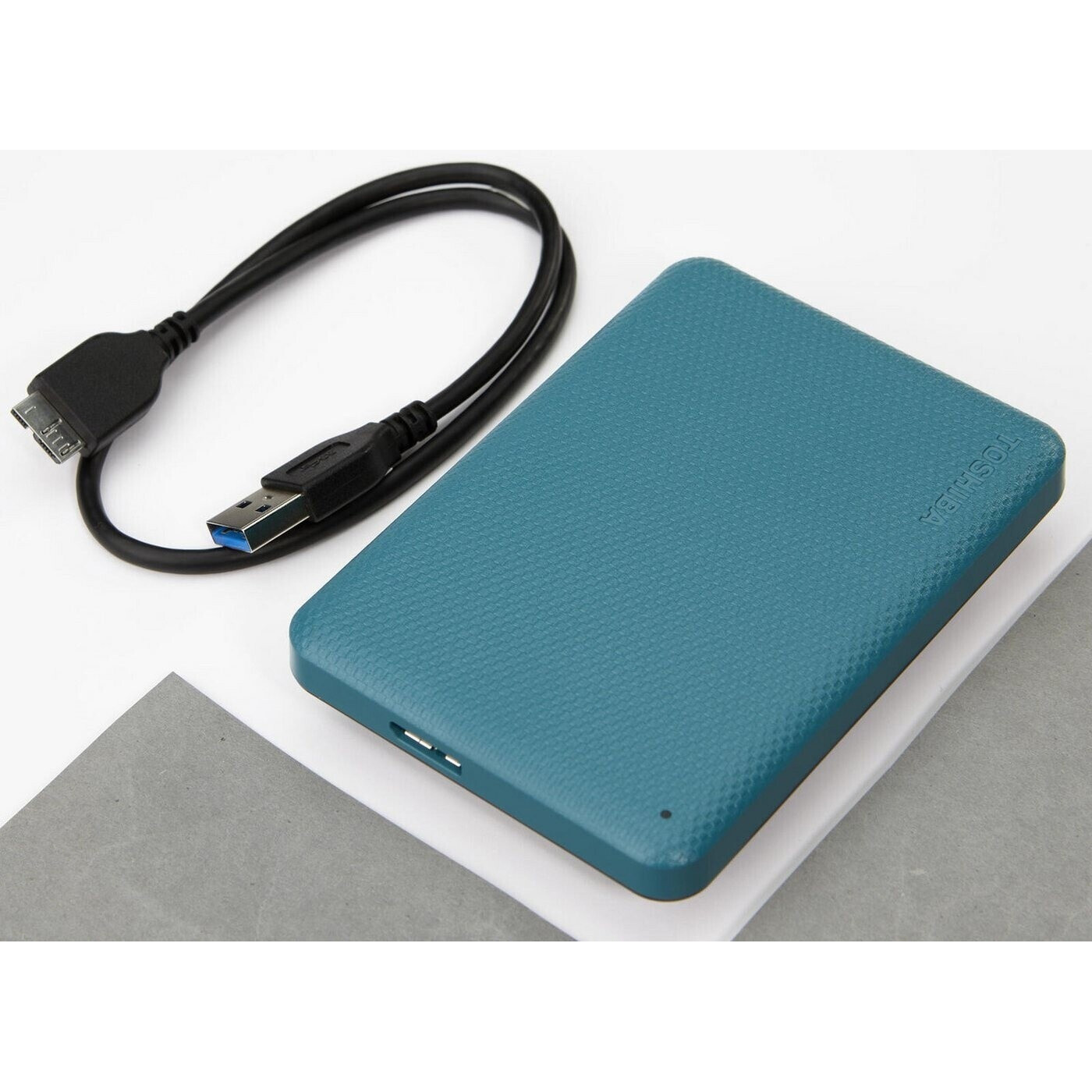 Портативный жёсткий диск TOSHIBA Canvio Advance 1TB USB3.2 Green (HDTCA10EG3AA)