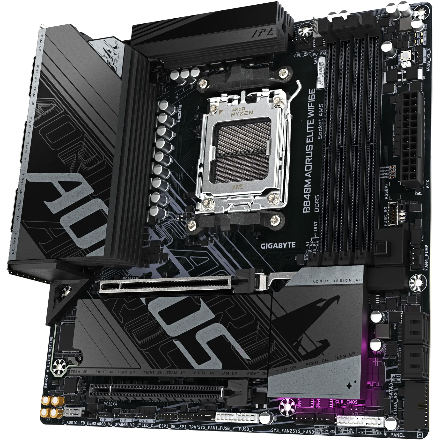 Материнская плата Gigabyte AORUS B840M Elite WiFi6E