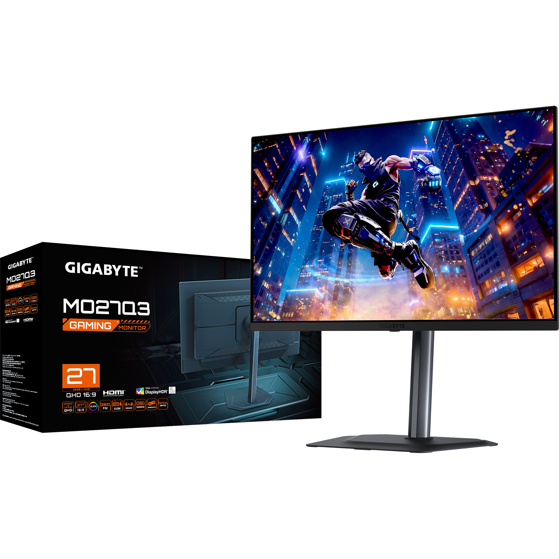 Монитор 27" GIGABYTE MO27Q3
