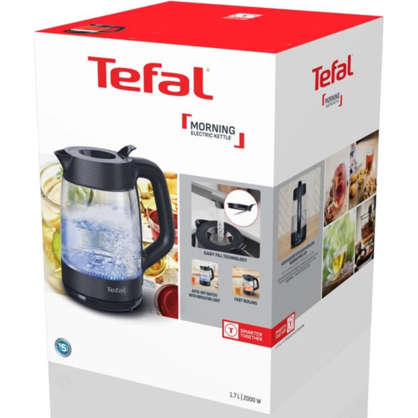 Електрочайник TEFAL Morning Glass Kettle KO2G08E0