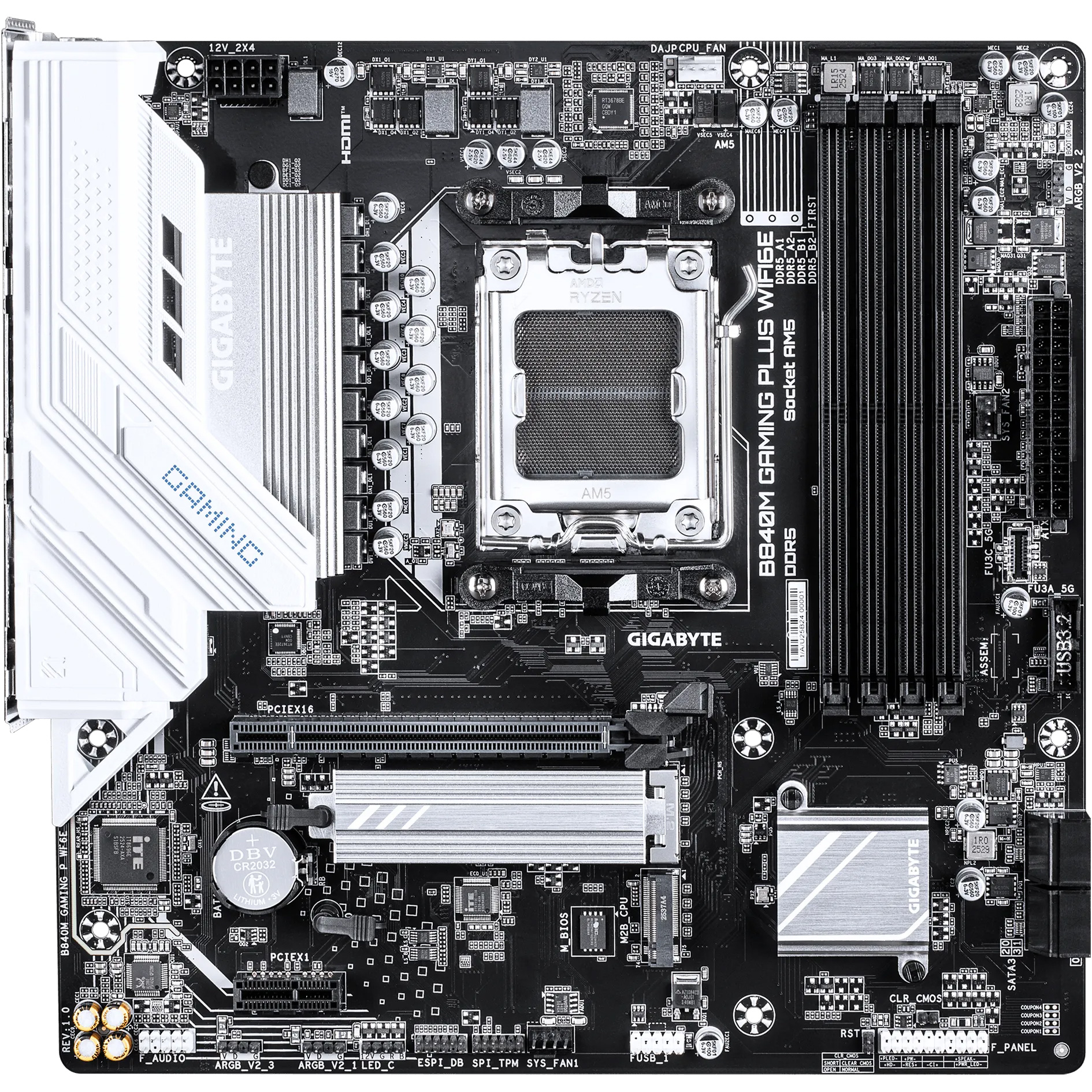 Материнская плата GIGABYTE B840M Gaming Plus WiFi6E