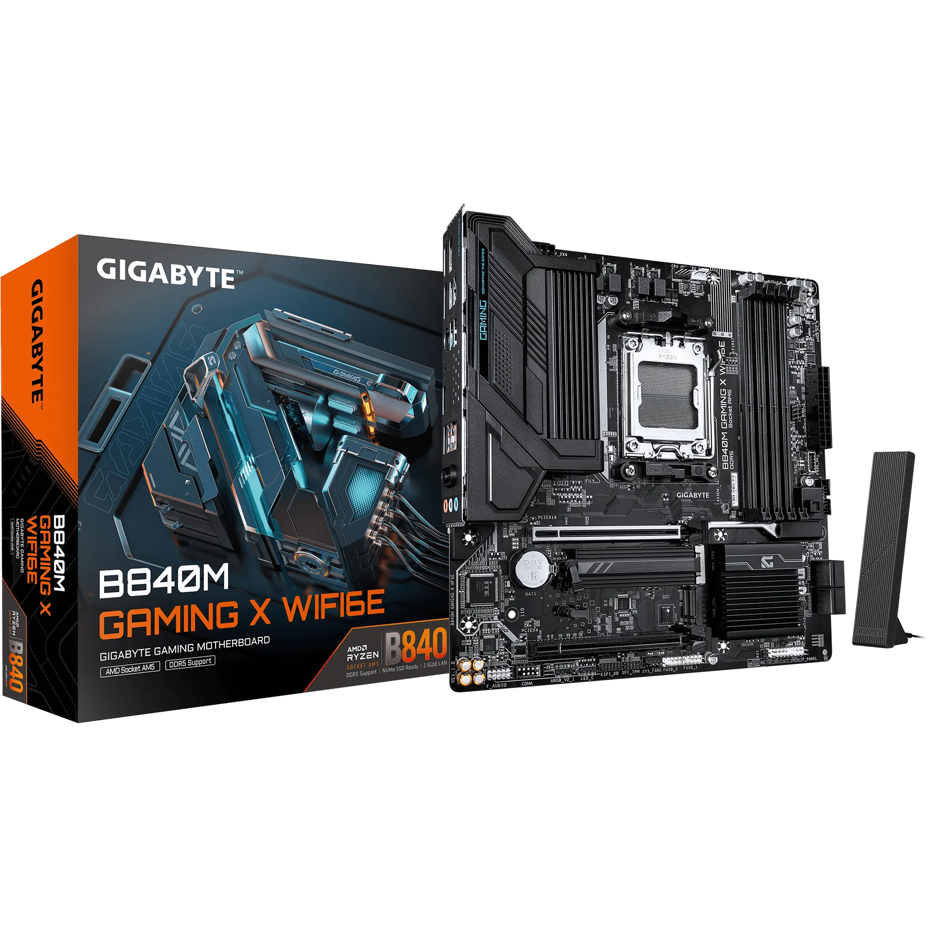 Материнская плата GIGABYTE B840M Gaming X WiFi6E
