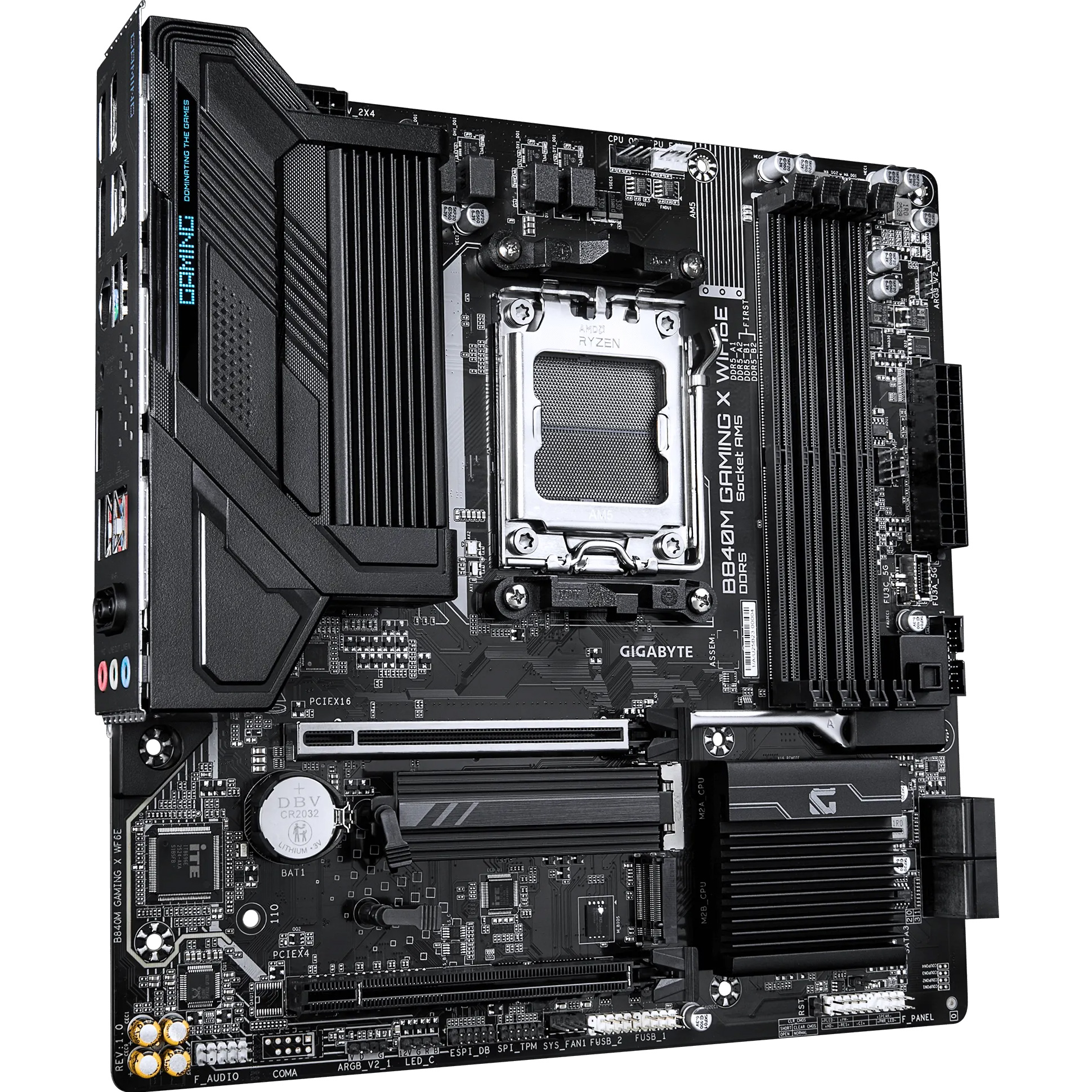 Материнская плата GIGABYTE B840M Gaming X WiFi6E