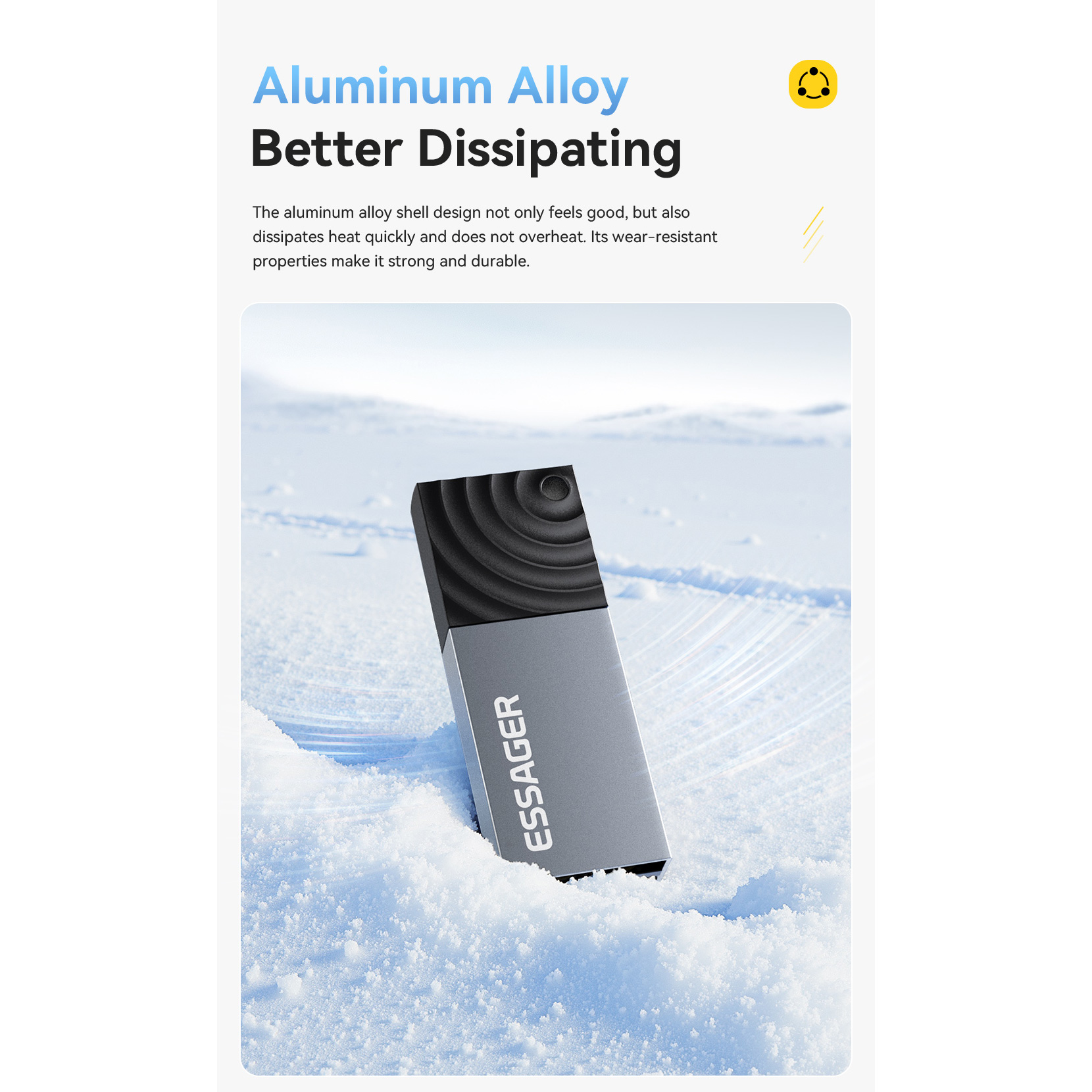 Кардрідер ESSAGER 2-in-1 USB 2.0 Type-C & USB-A to TF/MicroSD