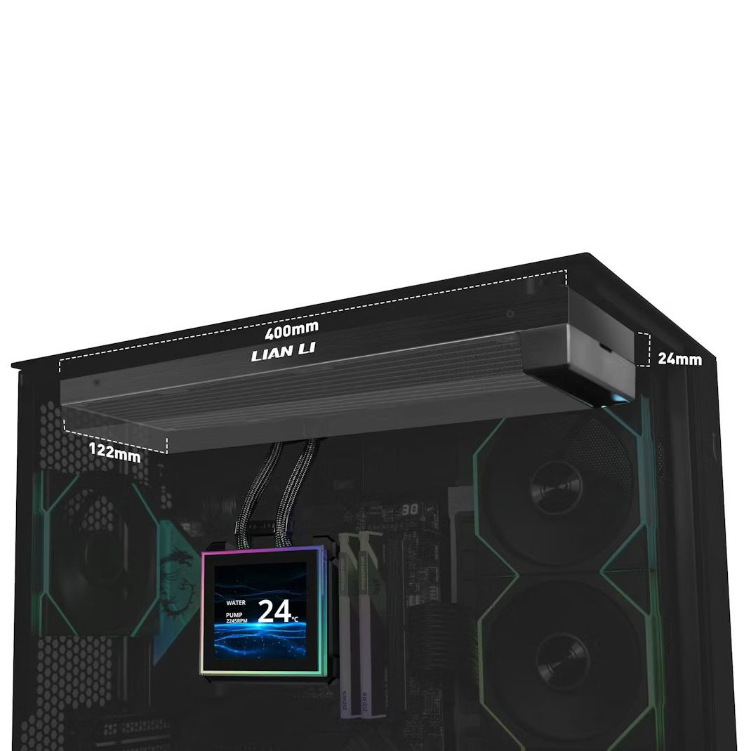 Комплект для самостійної збірки СВО LIAN LI HydroShift II LCD-S 360 Fanless Black (G89.GHS2LCDS36NB.00)