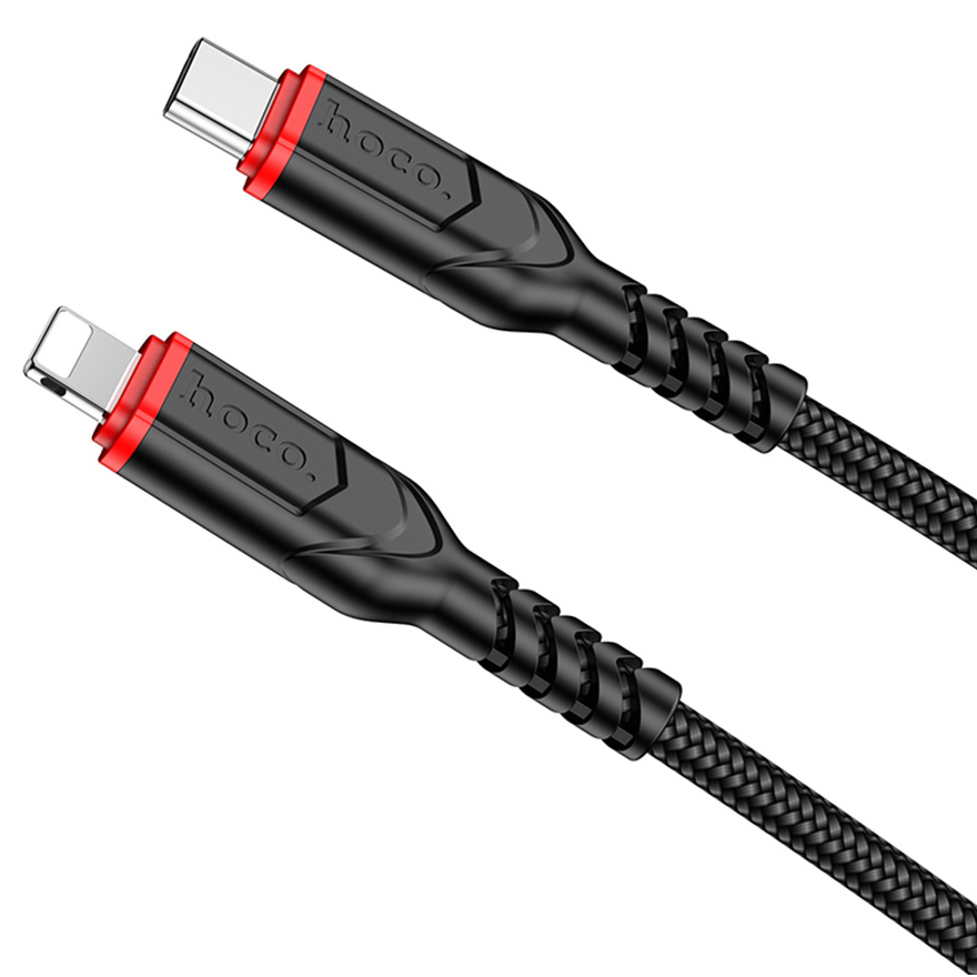 Кабель HOCO X59 Victory Type-C to Lightning PD 20W 1м Black