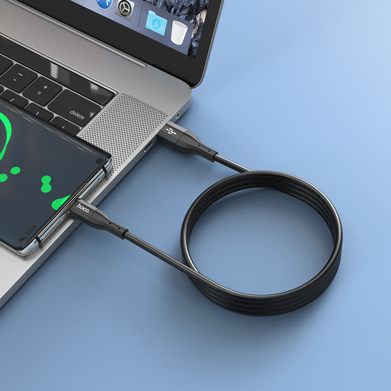 Кабель HOCO X72 Creator USB-A to Type-C 3A 1м Black