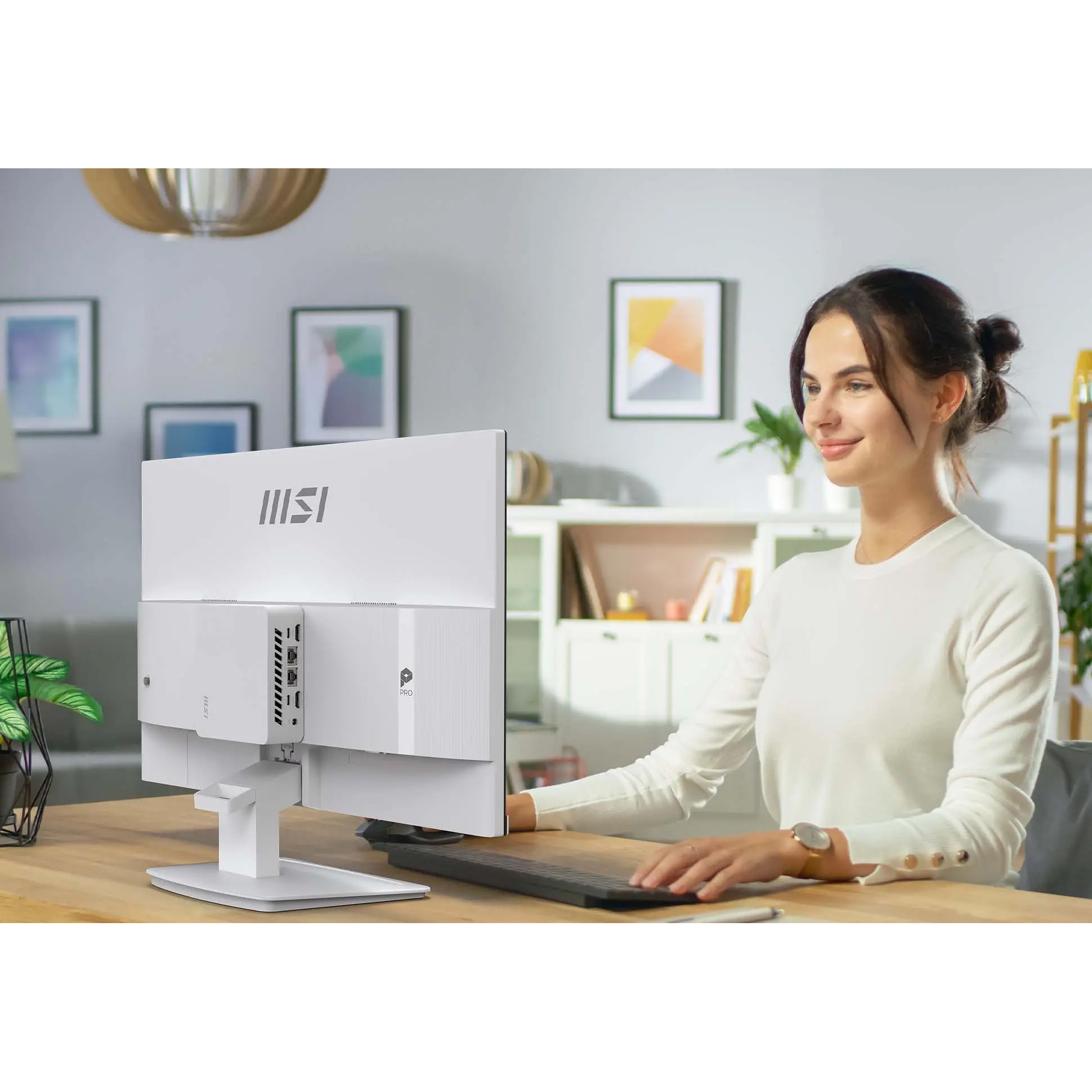 Монитор 23.8" MSI Pro MP241W E14V White