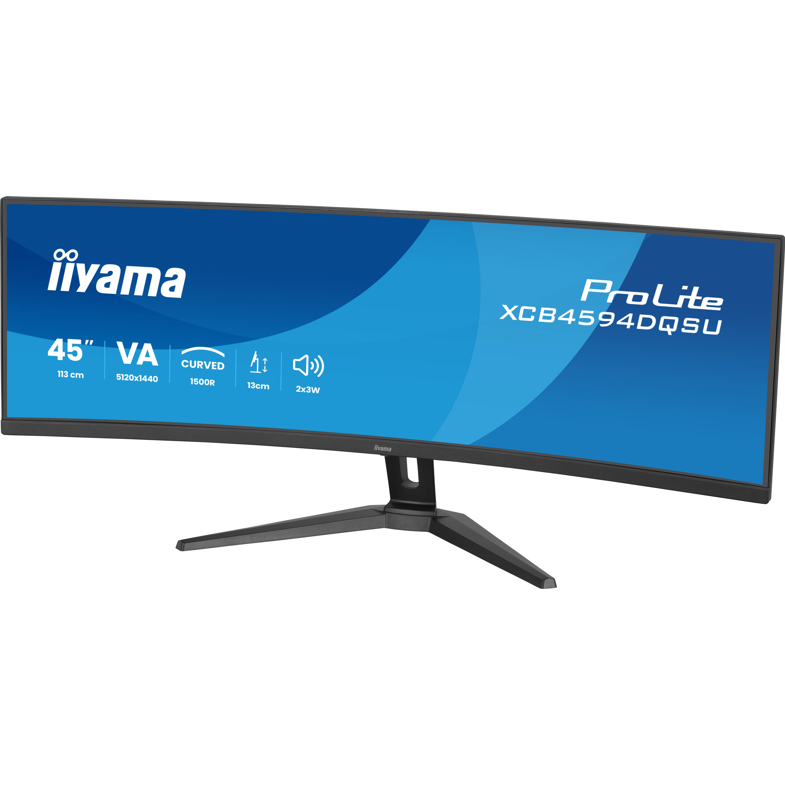 Монитор 44.5" IIYAMA ProLite XCB4594DQSU-B1