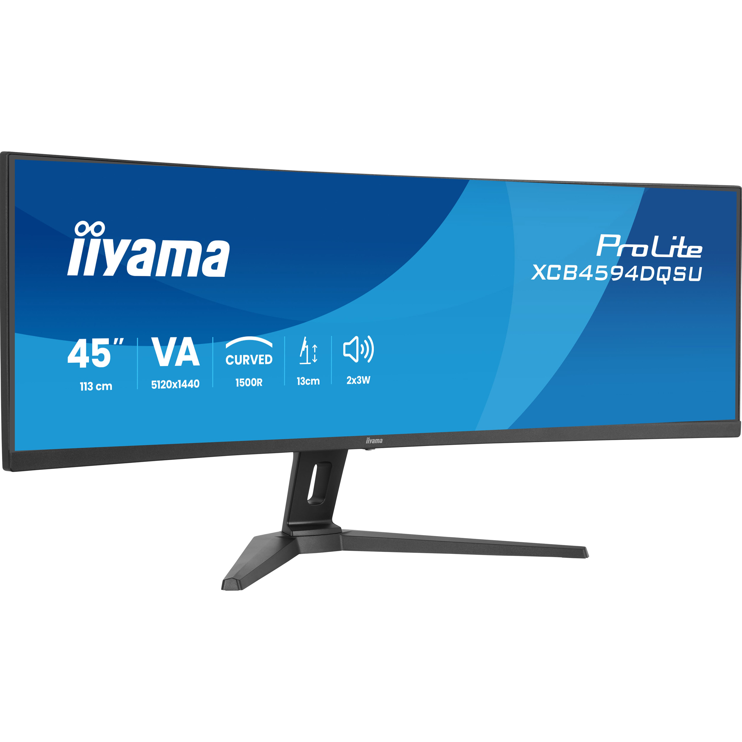 Монитор 44.5" IIYAMA ProLite XCB4594DQSU-B1