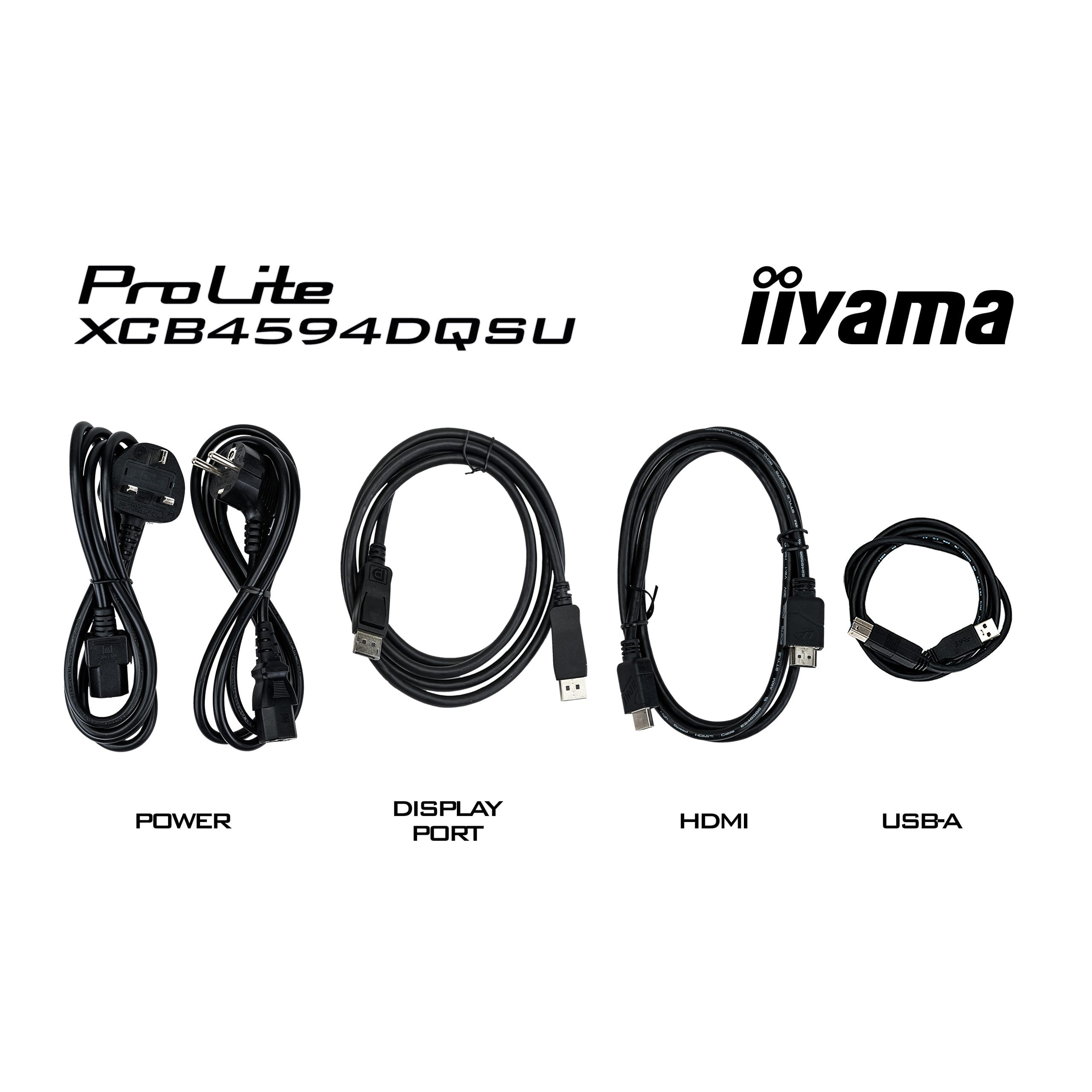 Монитор 44.5" IIYAMA ProLite XCB4594DQSU-B1