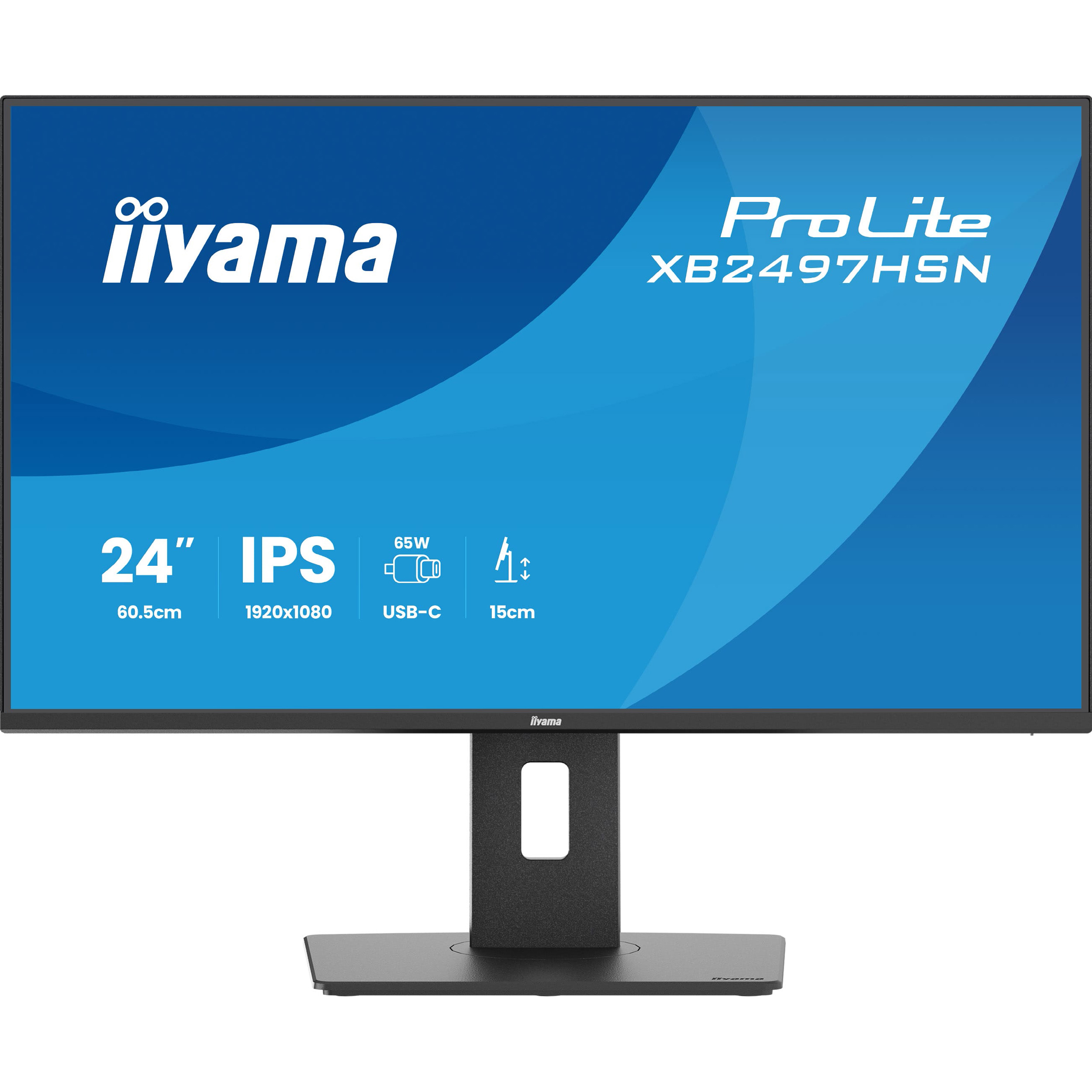 Монітор 23.8" IIYAMA ProLite XB2497HSN-B1 Matte Black