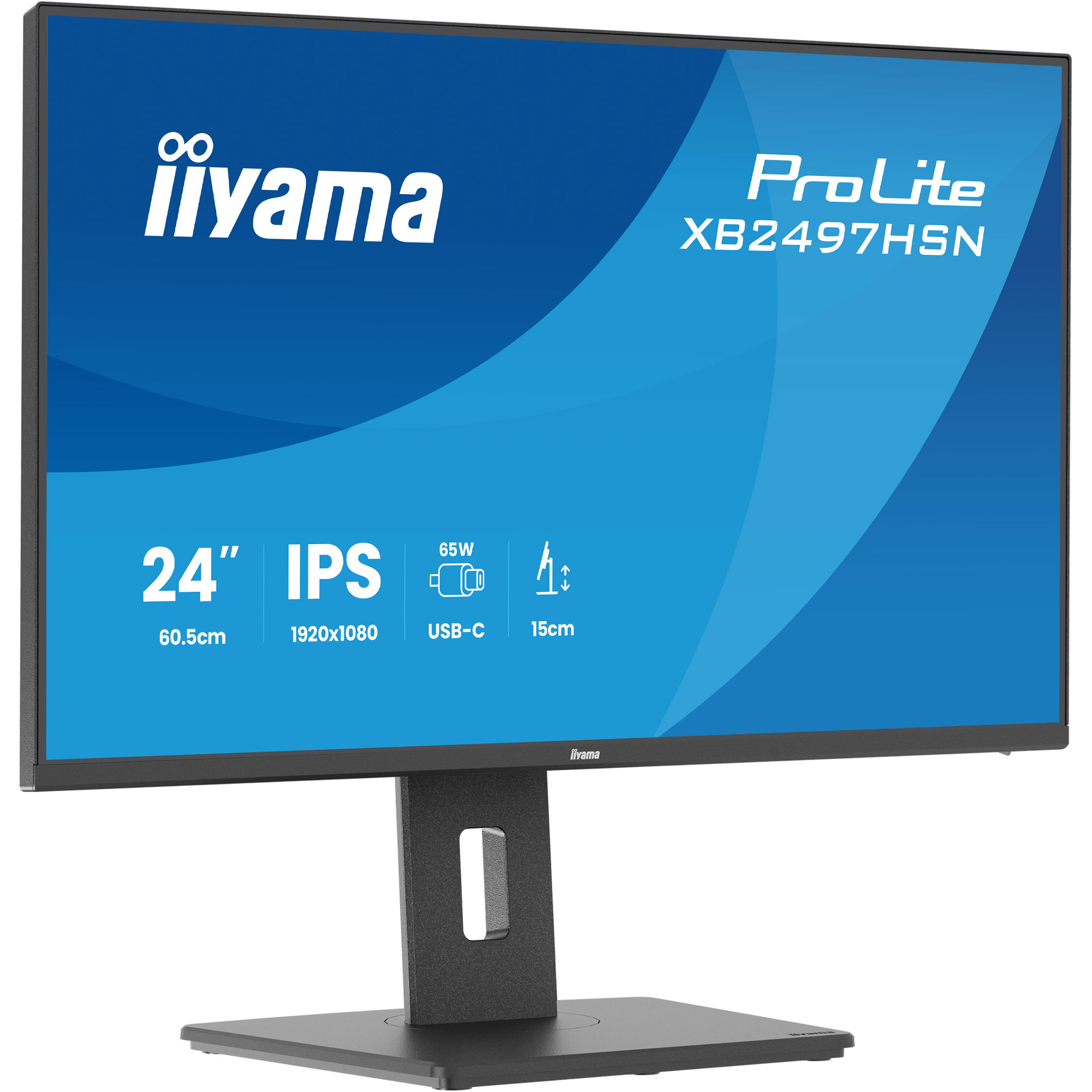 Монітор 23.8" IIYAMA ProLite XB2497HSN-B1 Matte Black
