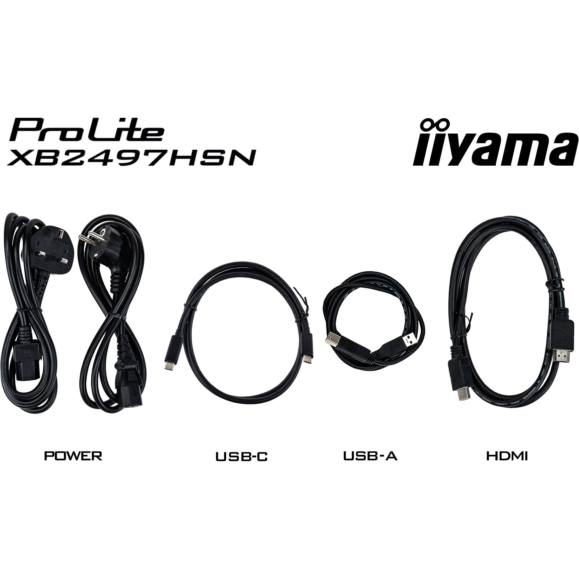 Монітор 23.8" IIYAMA ProLite XB2497HSN-B1 Matte Black