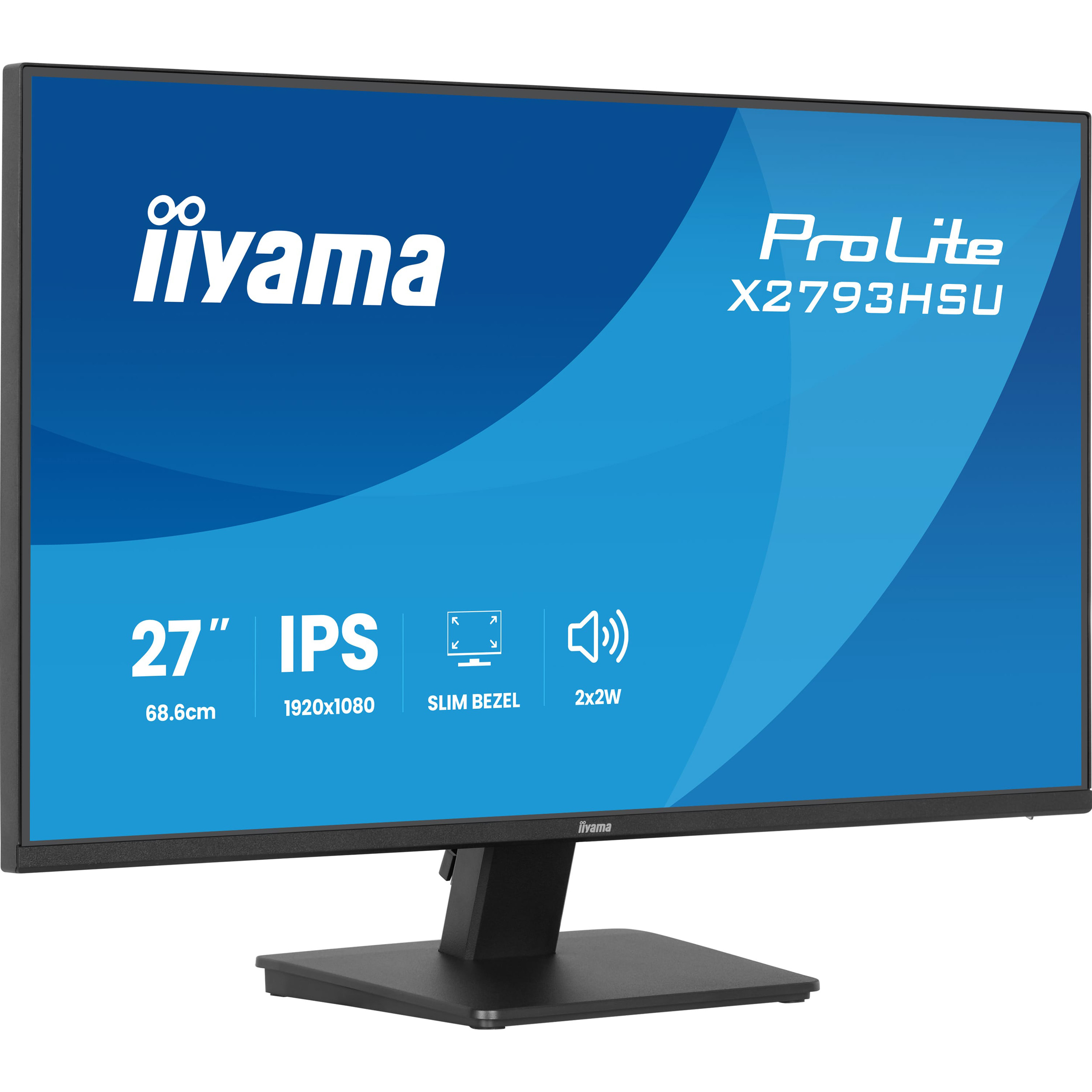 Монітор 27" IIYAMA ProLite X2793HSU-B1 Matte Black