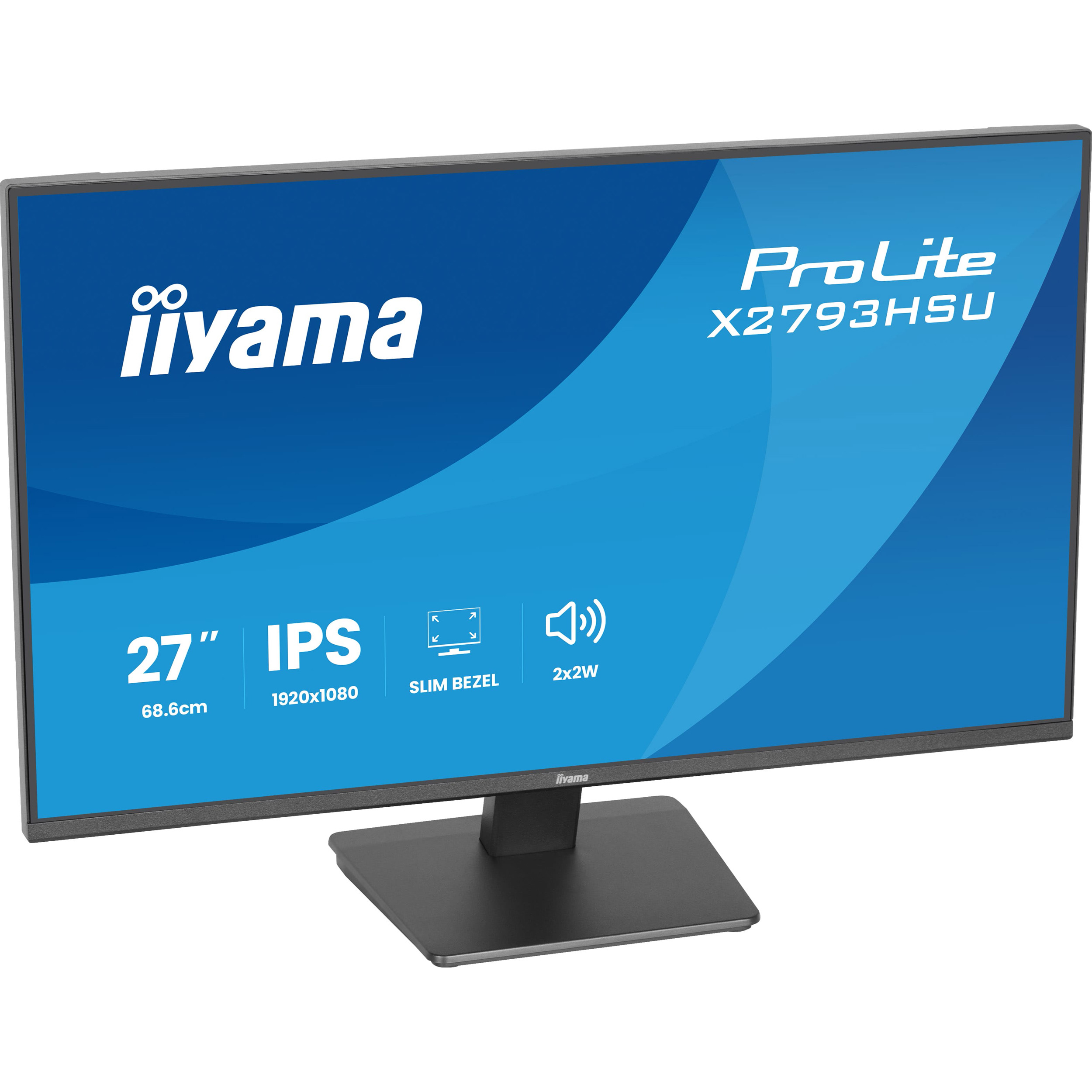 Монітор 27" IIYAMA ProLite X2793HSU-B1 Matte Black