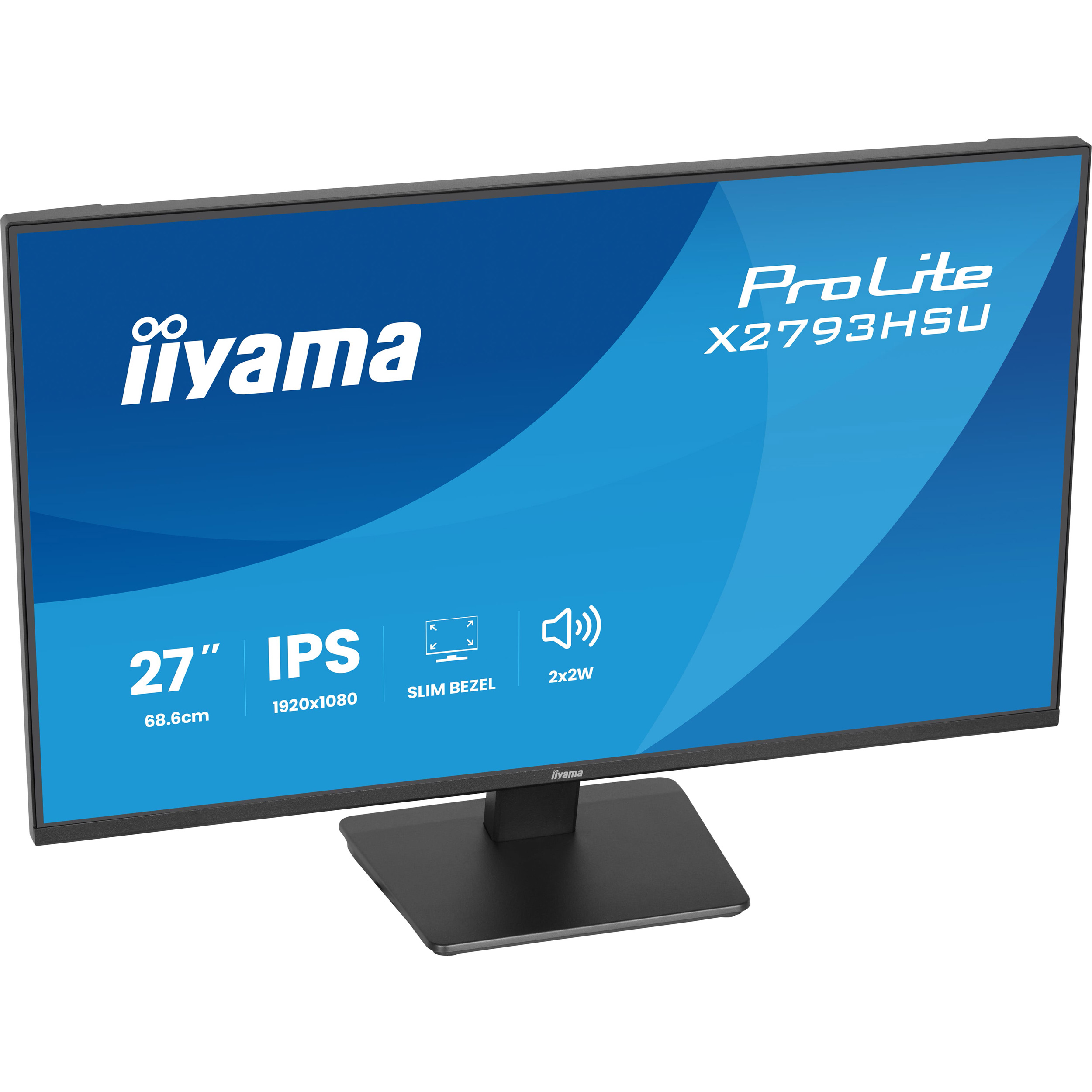 Монітор 27" IIYAMA ProLite X2793HSU-B1 Matte Black