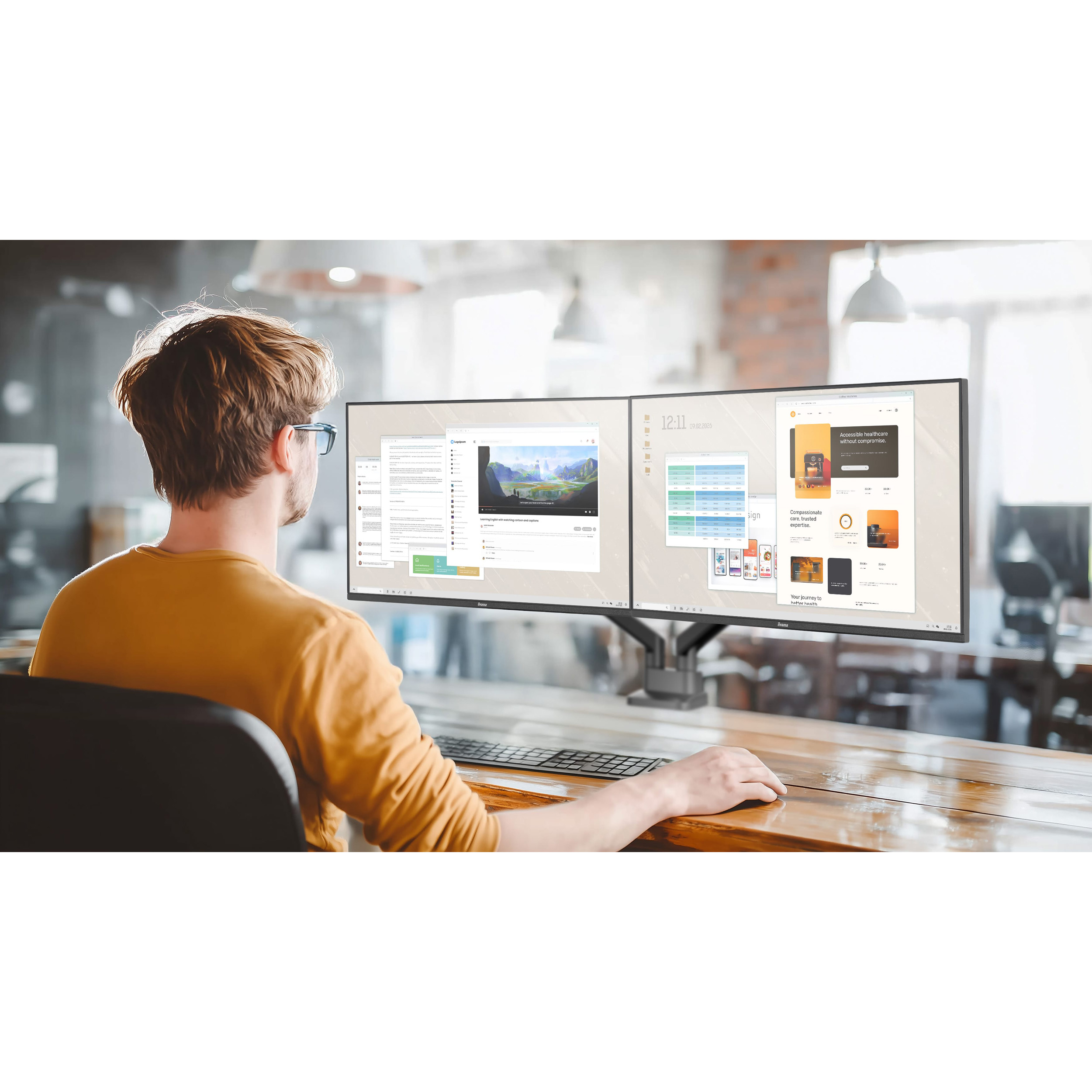 Монітор 27" IIYAMA ProLite X2793HSU-B1 Matte Black
