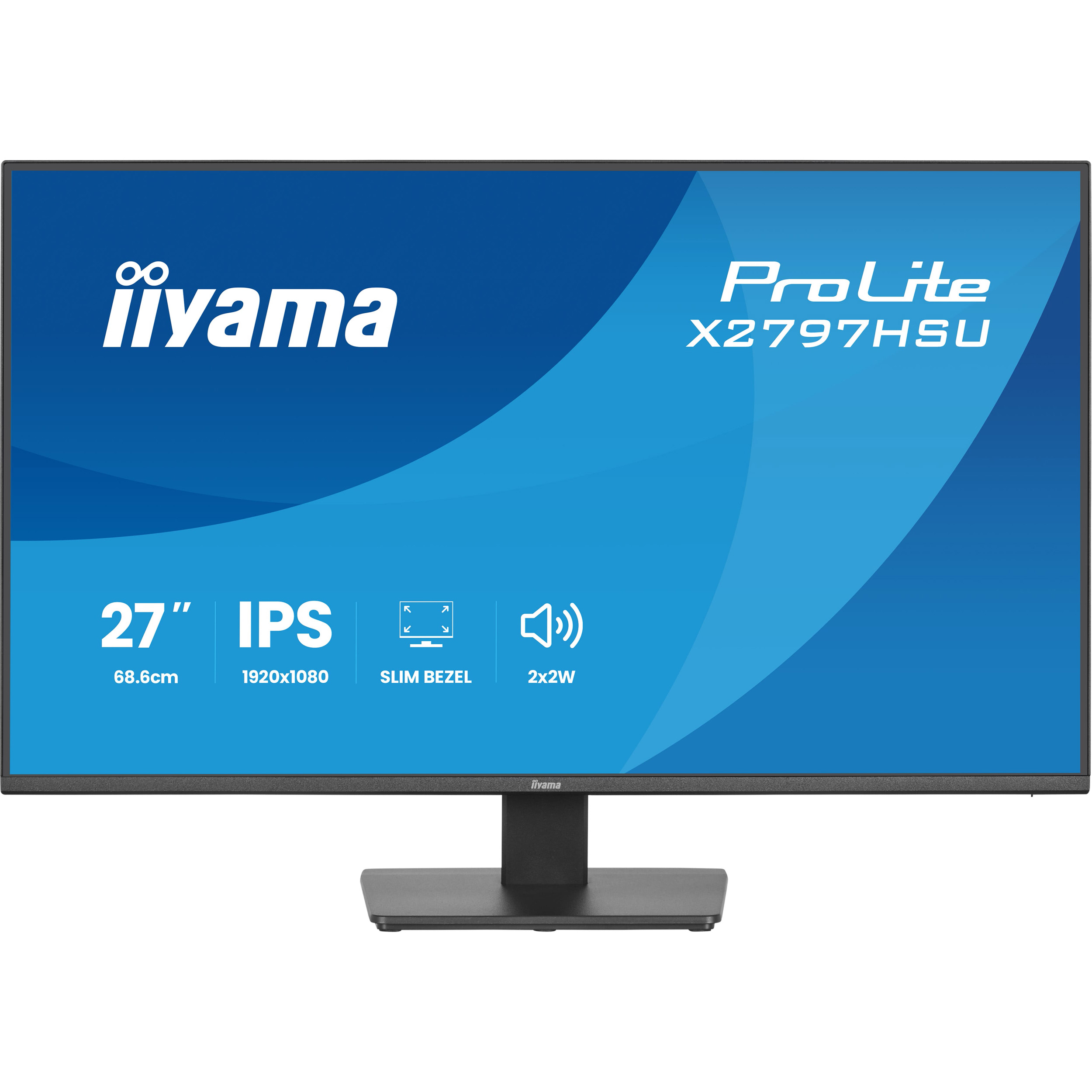 Монітор 27" IIYAMA ProLite X2797HSU-B1 Matte Black