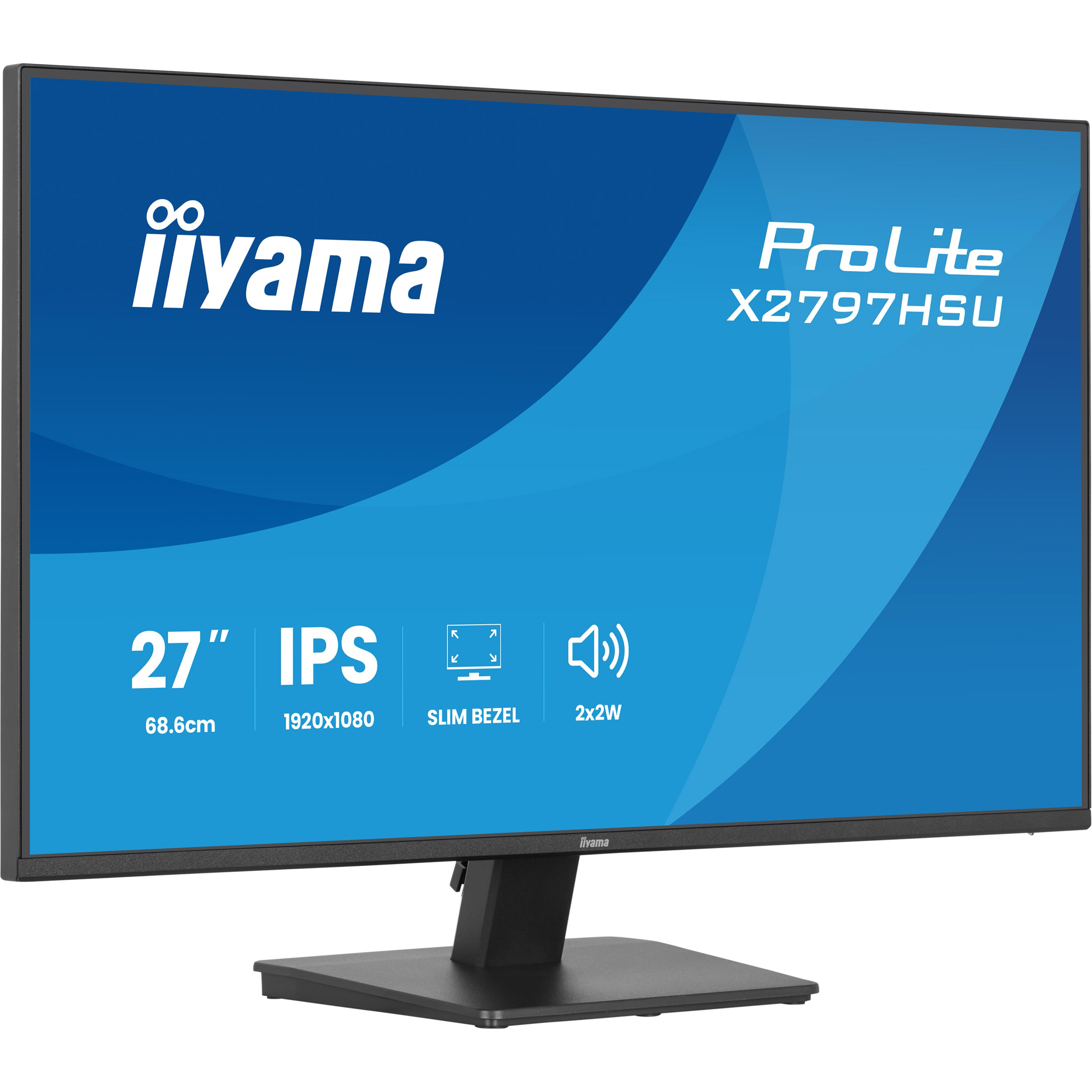 Монітор 27" IIYAMA ProLite X2797HSU-B1 Matte Black