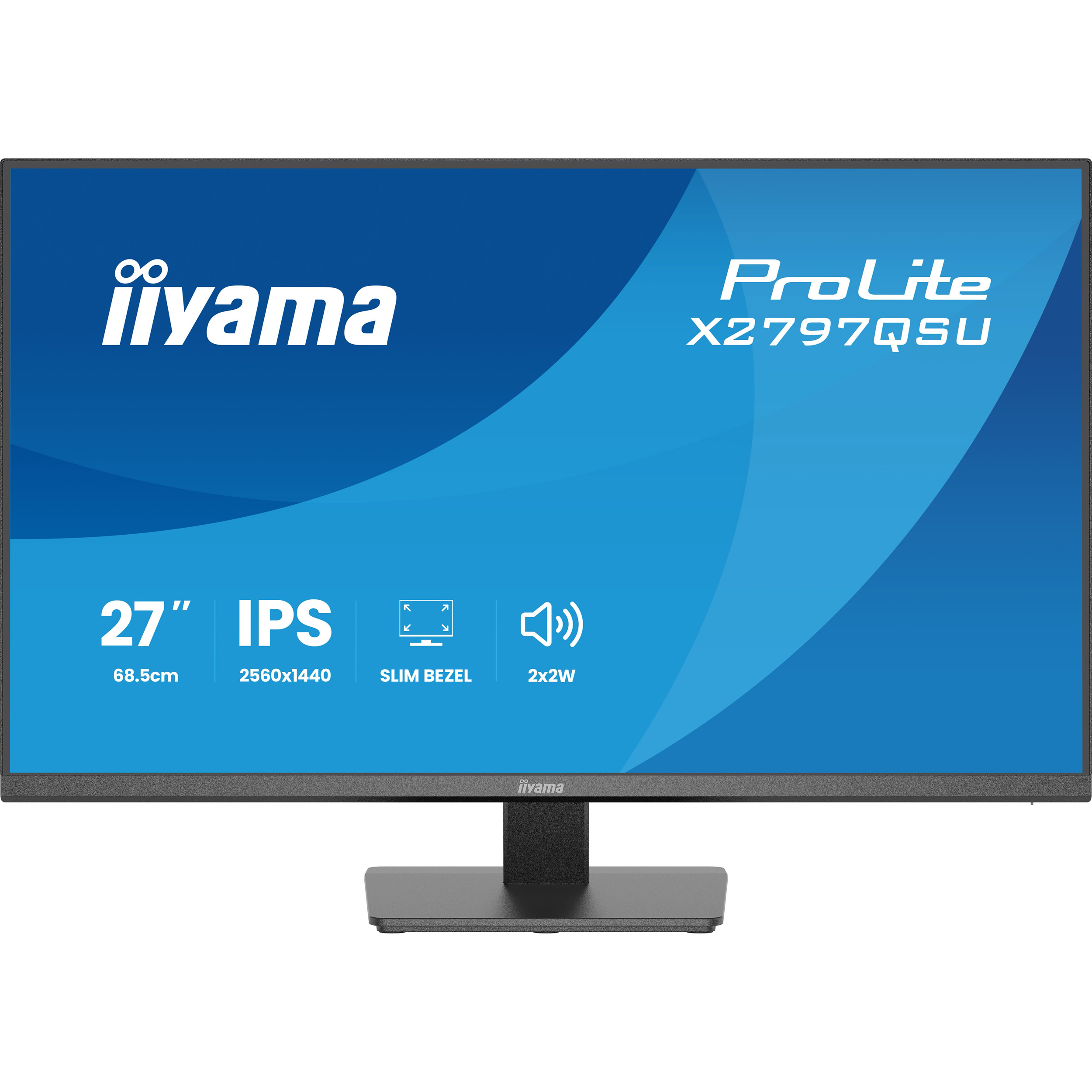 Монітор 27" IIYAMA ProLite X2797QSU-B1 Matte Black
